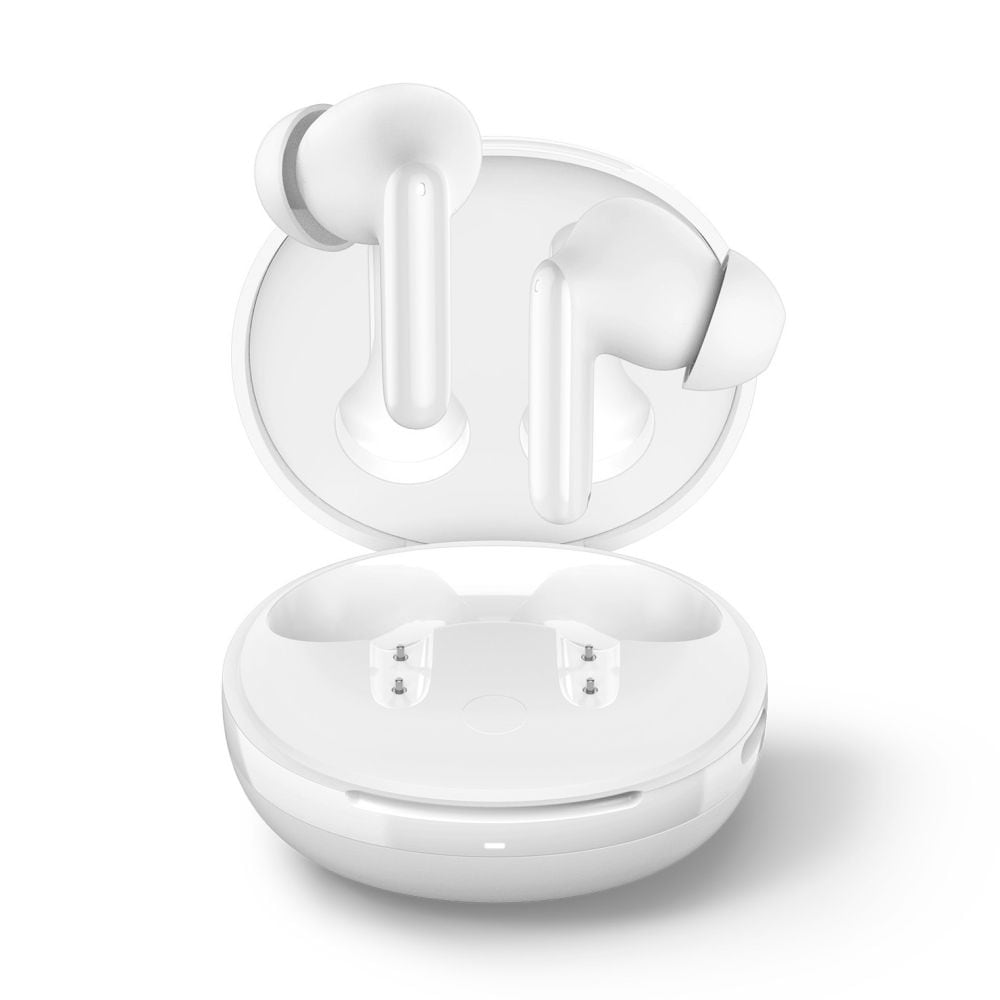 Trådløse ANC ørepropper In-ear, Hvit