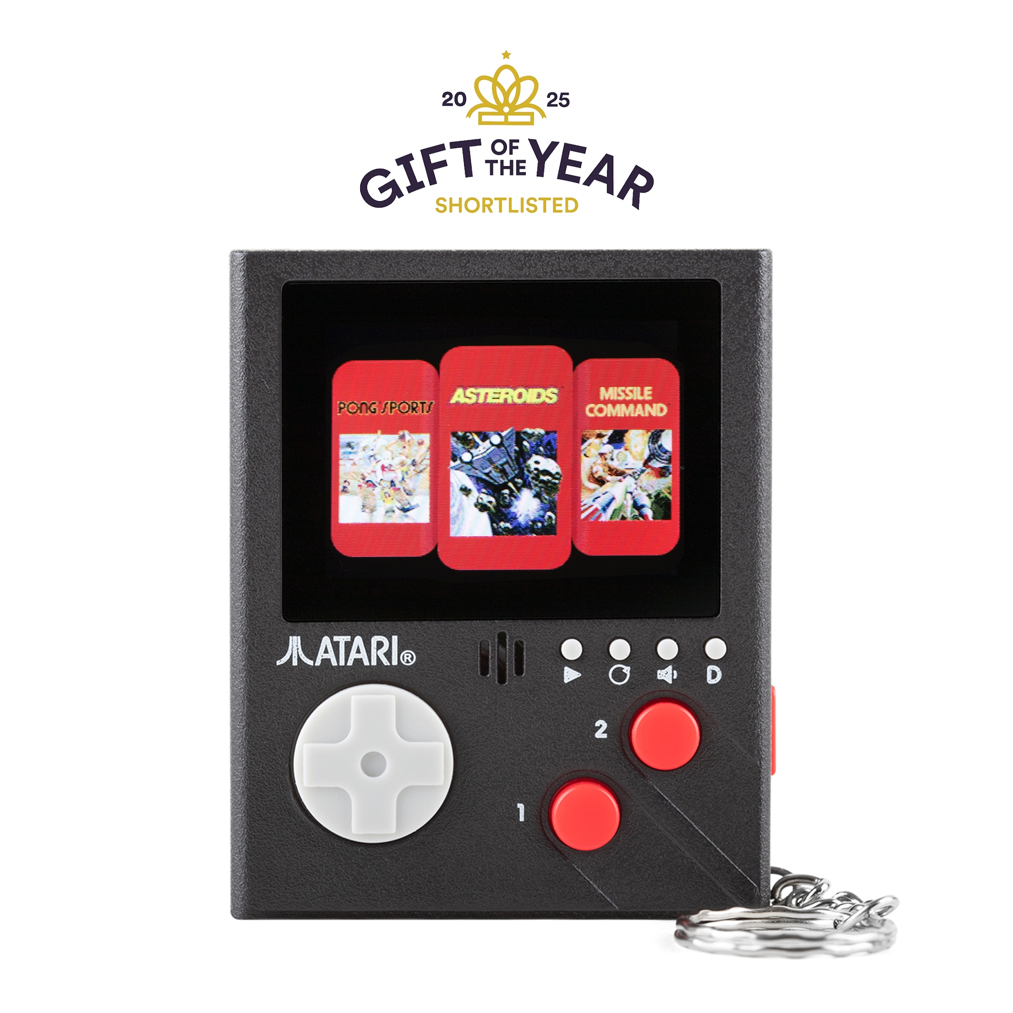 Mini Spillkonsoll Arcade Nøkkelring