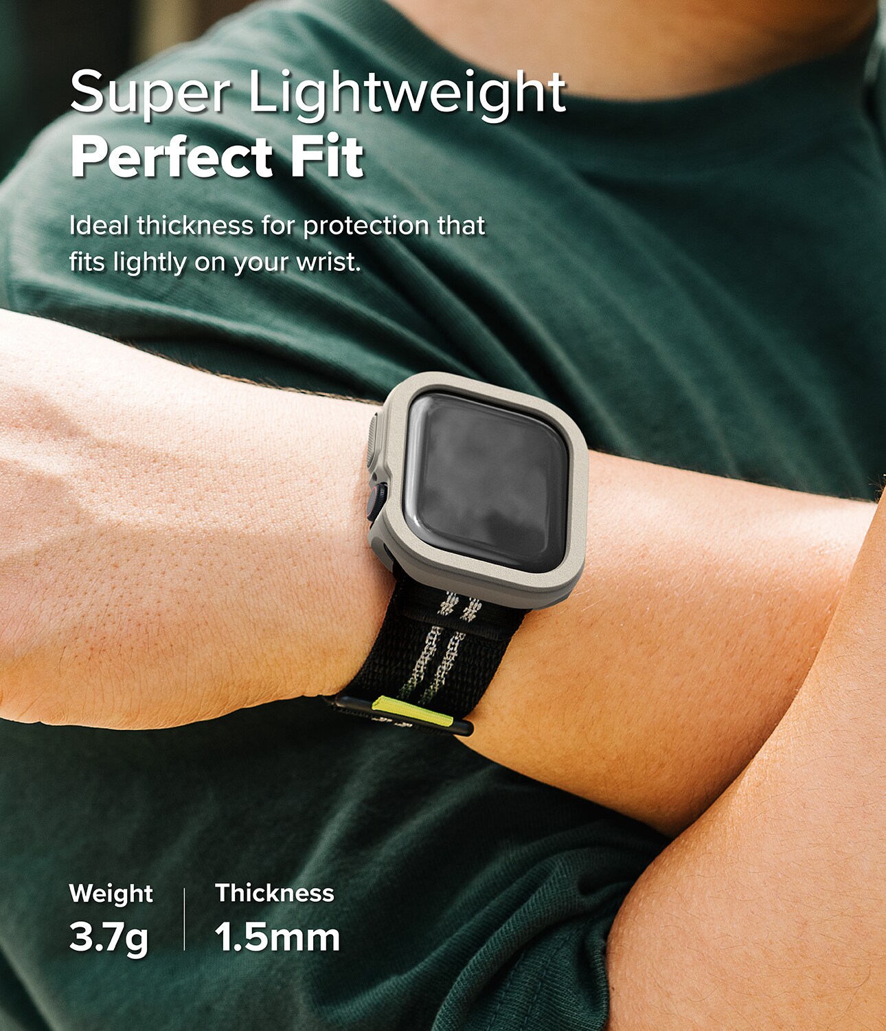 Apple Watch Series 10 42mm Air Sports deksel, Warm Gray