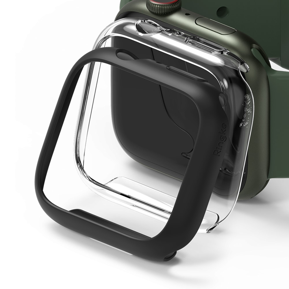 Apple Watch Series 7 45mm Tynt deksel (2-pack), Flerfarget/mønster