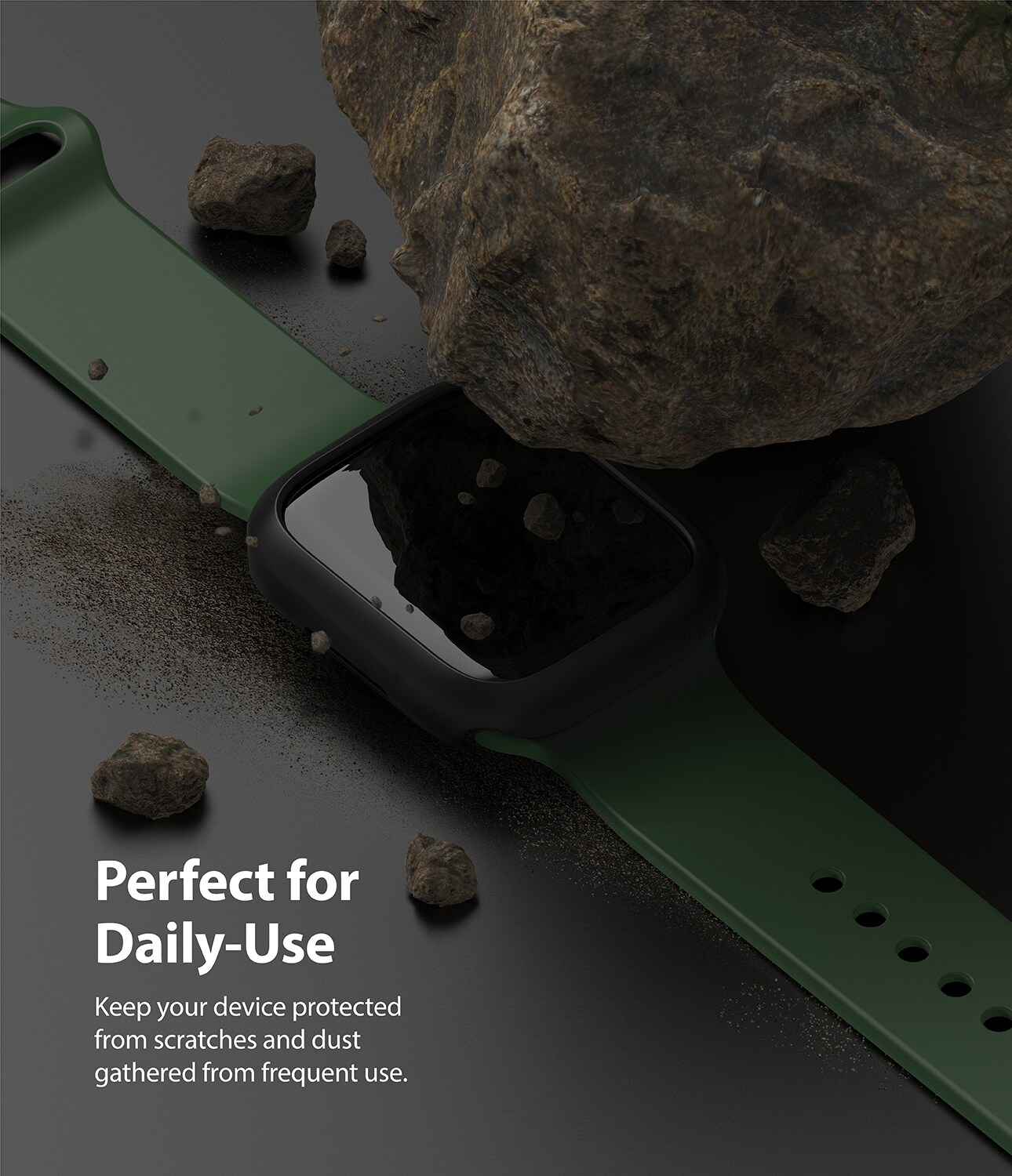 Apple Watch Series 7 45mm Tynt deksel (2-pack), Flerfarget/mønster