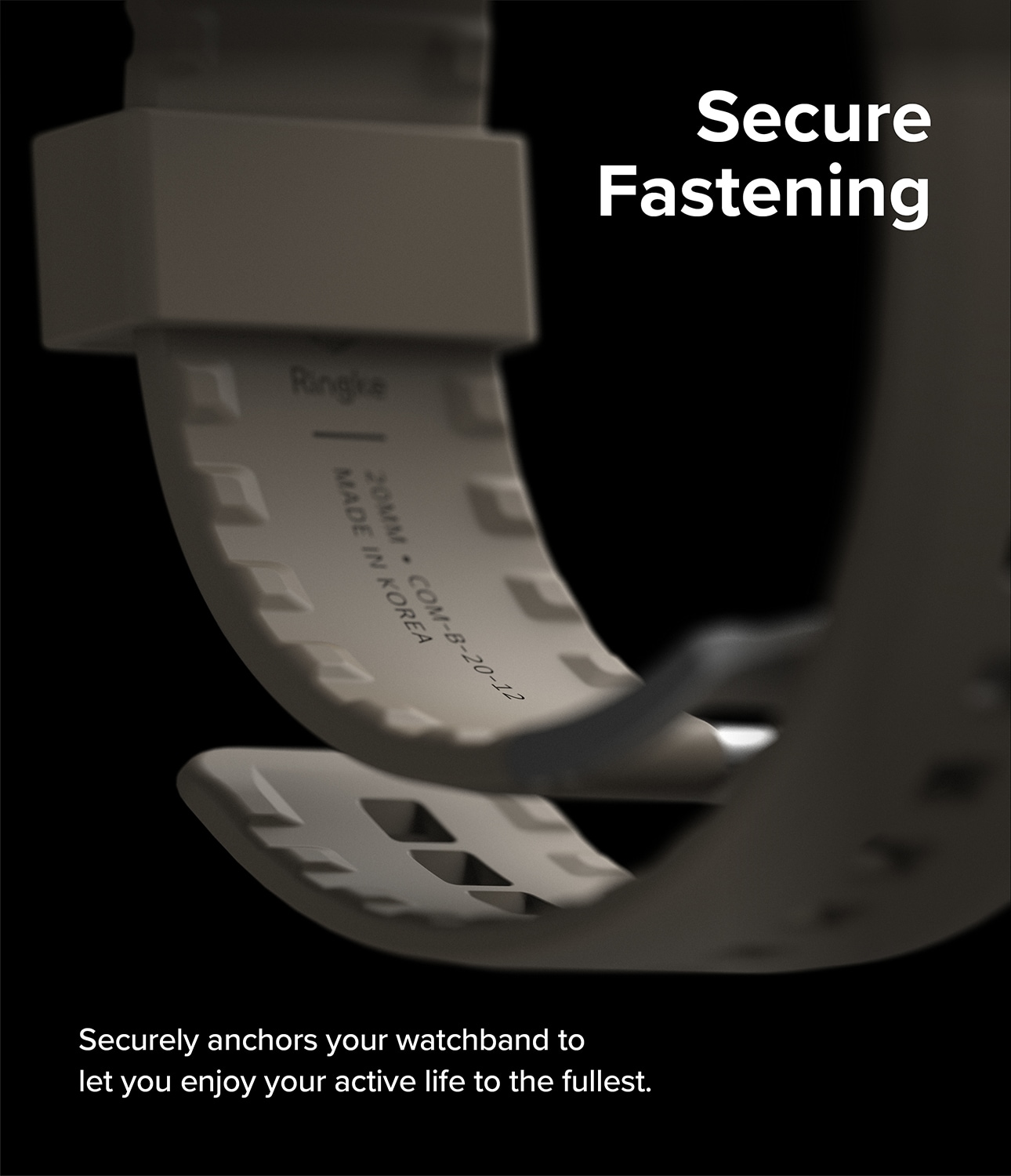 Apple Watch Series 11 46mm Reim Rubber One Bold Grå