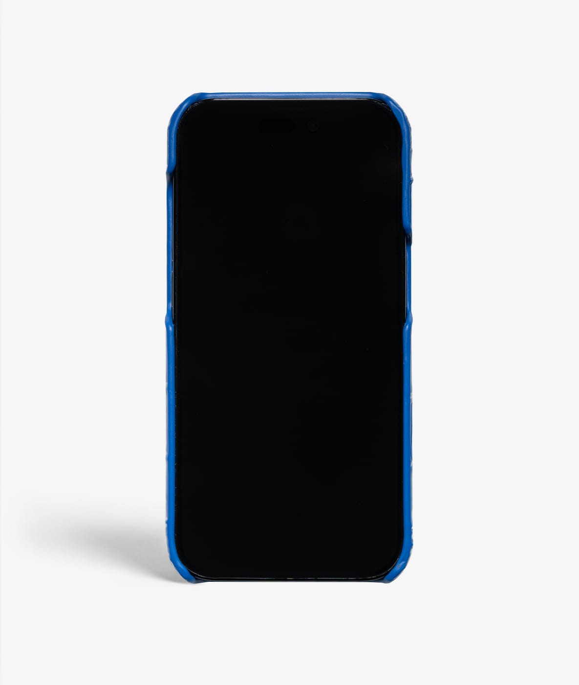 iPhone 14 Pro Max Deksel Croco Blå