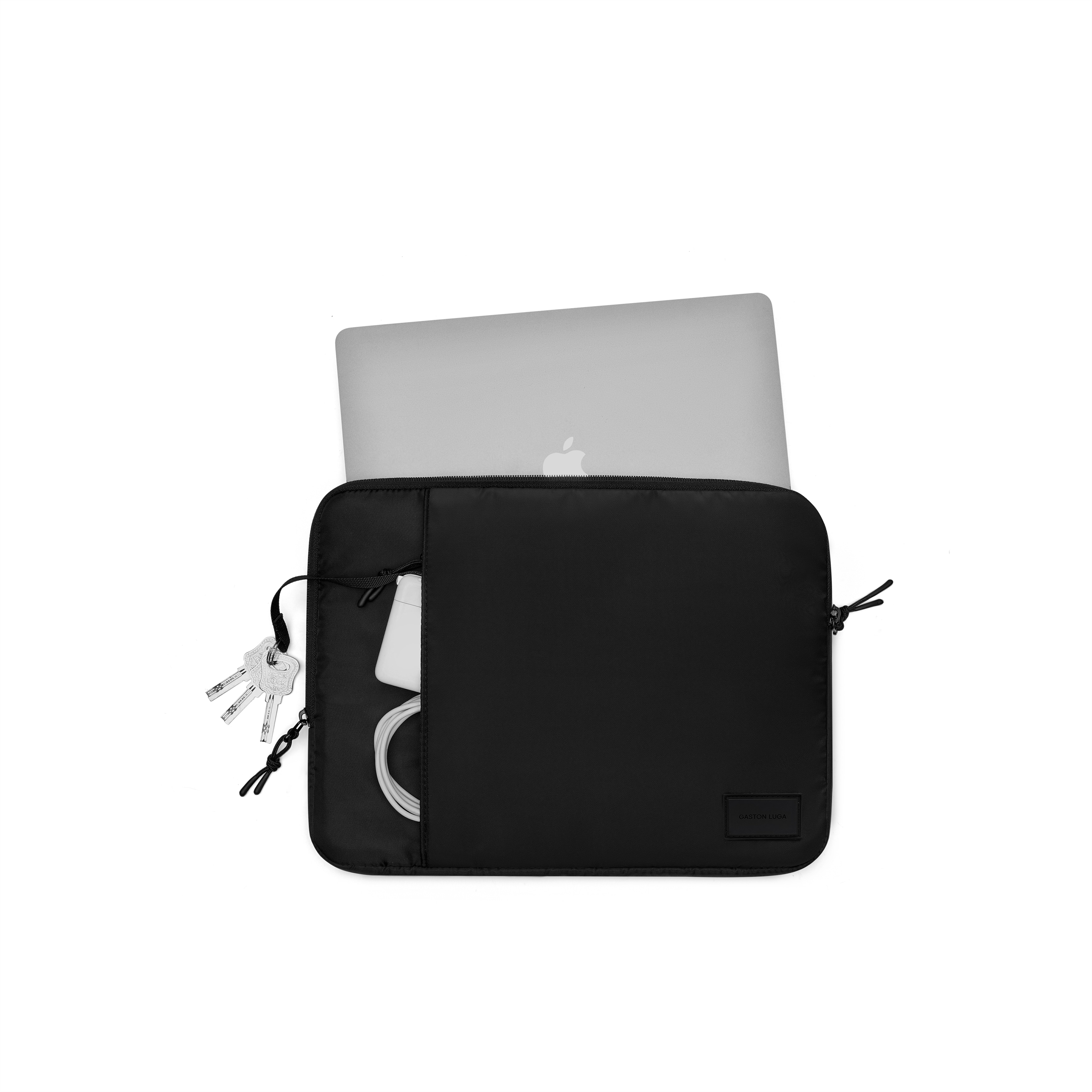 Däsh Cushioned Laptop-veske 13/14", Svart