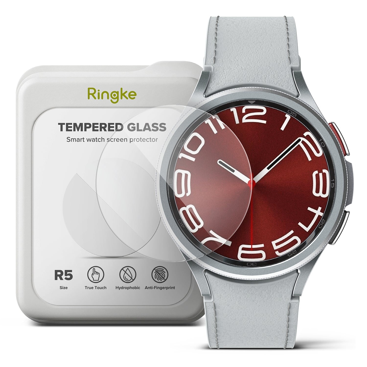 Samsung Galaxy Watch 6 Classic 47mm Skjermbeskytter i glass (4-pack)