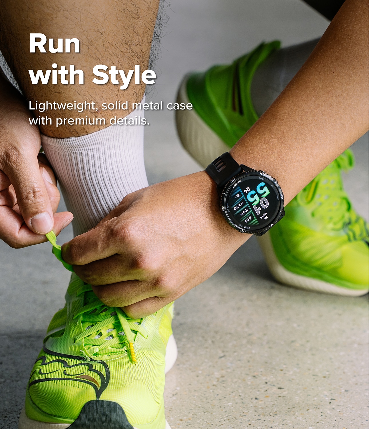 Garmin Forerunner 970 Beskyttelsesring - Bezel Styling Svart