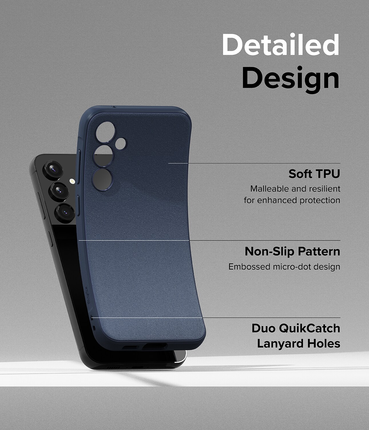 Samsung Galaxy S23 FE Onyx deksel, Navy