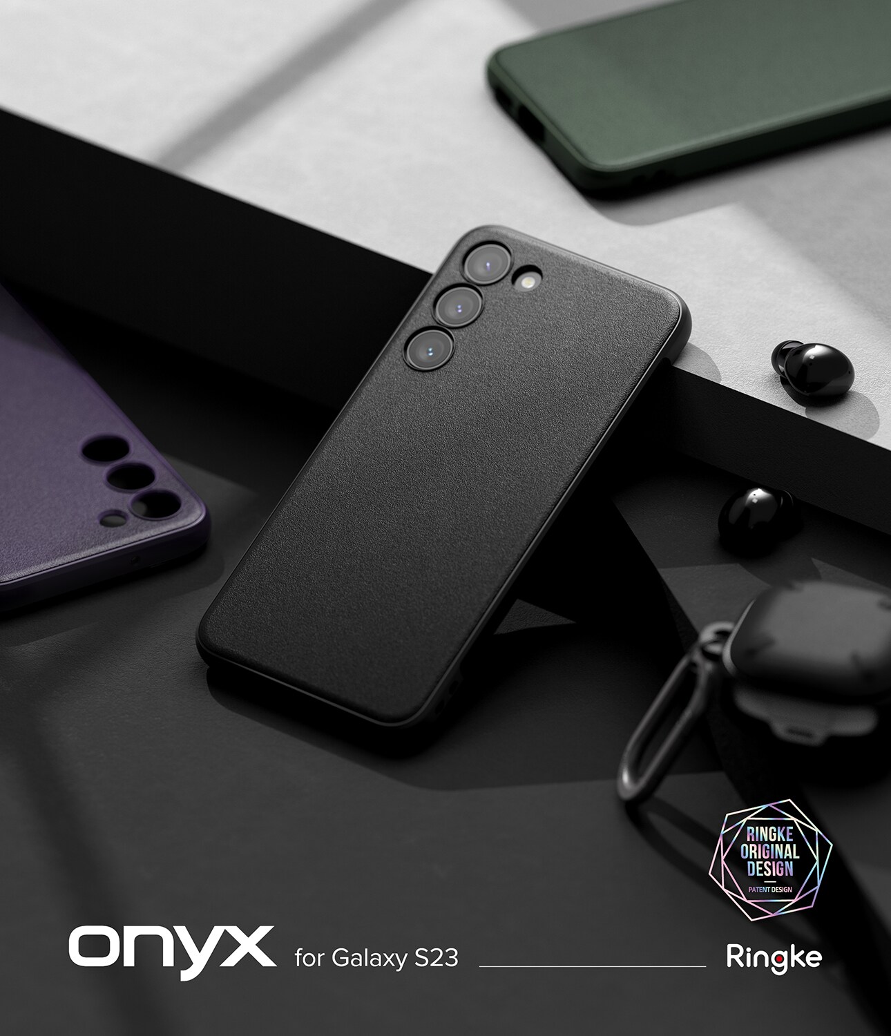 Samsung Galaxy S23 Onyx deksel, Black