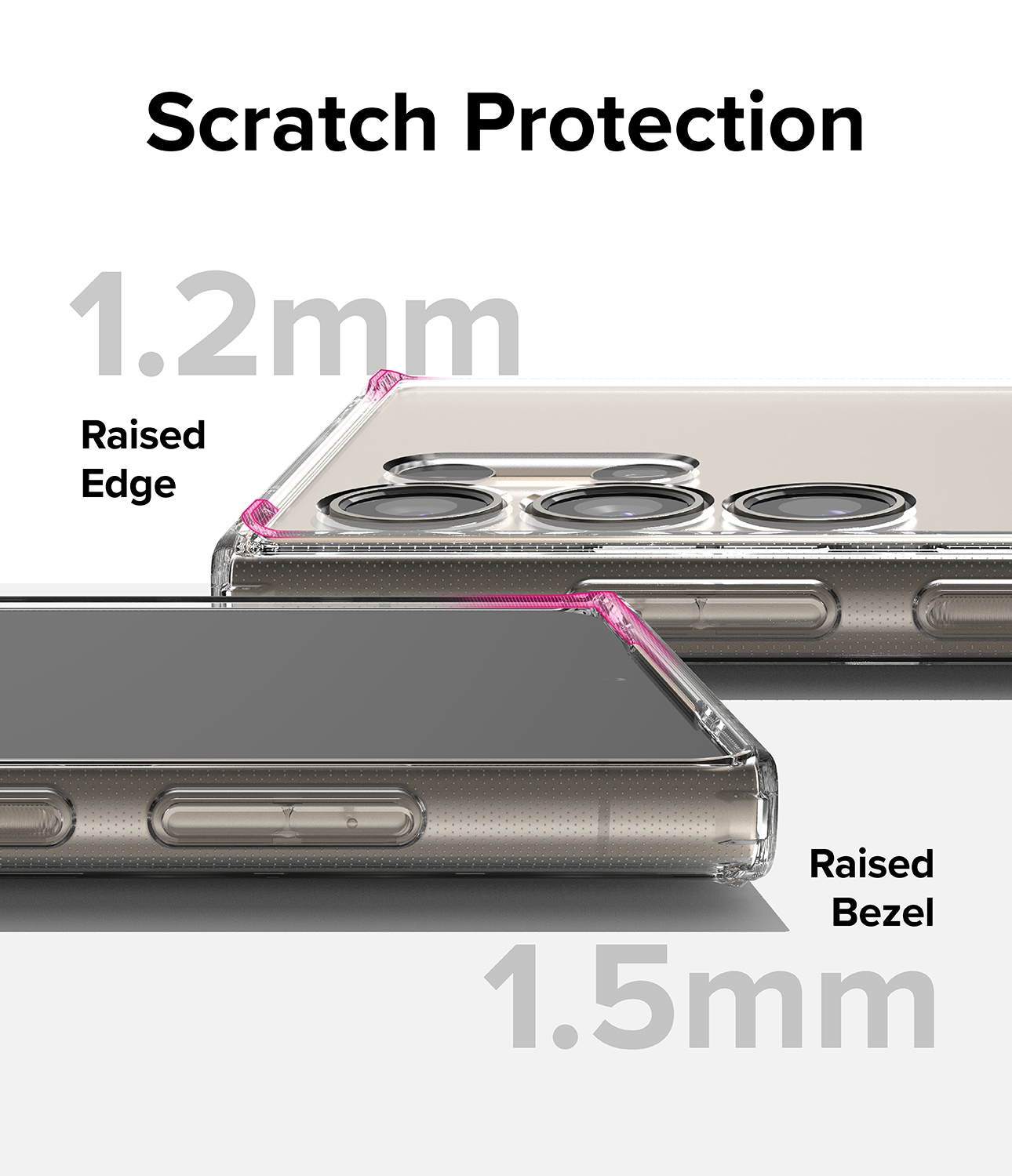 Samsung Galaxy S24 Ultra Fusion deksel, Gjennomsiktig