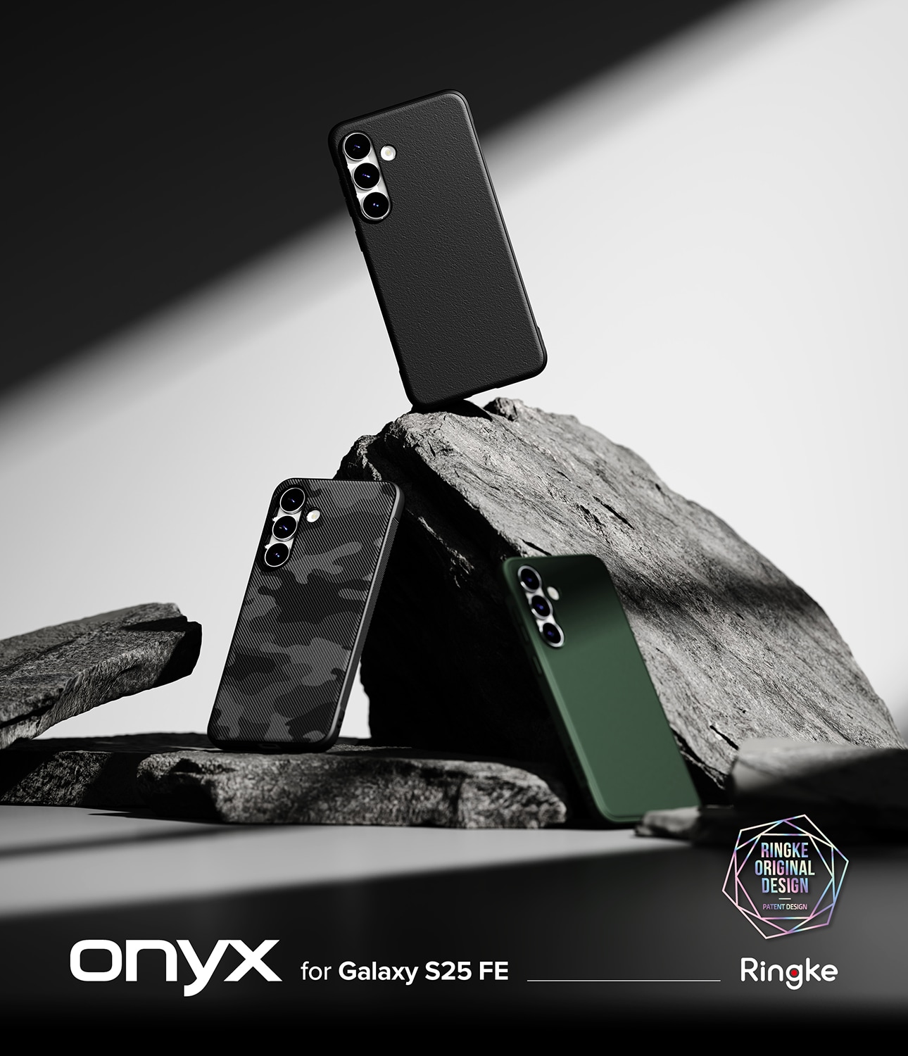 Samsung Galaxy S25 FE Onyx deksel, Dark Green