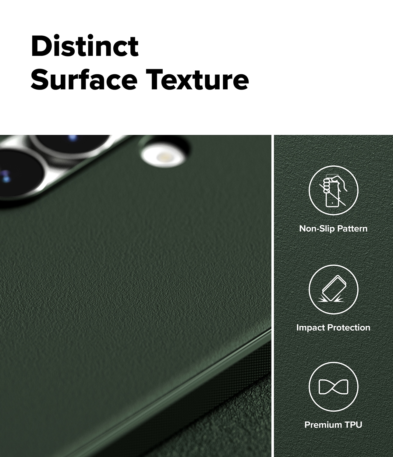 Samsung Galaxy S25 FE Onyx deksel, Dark Green