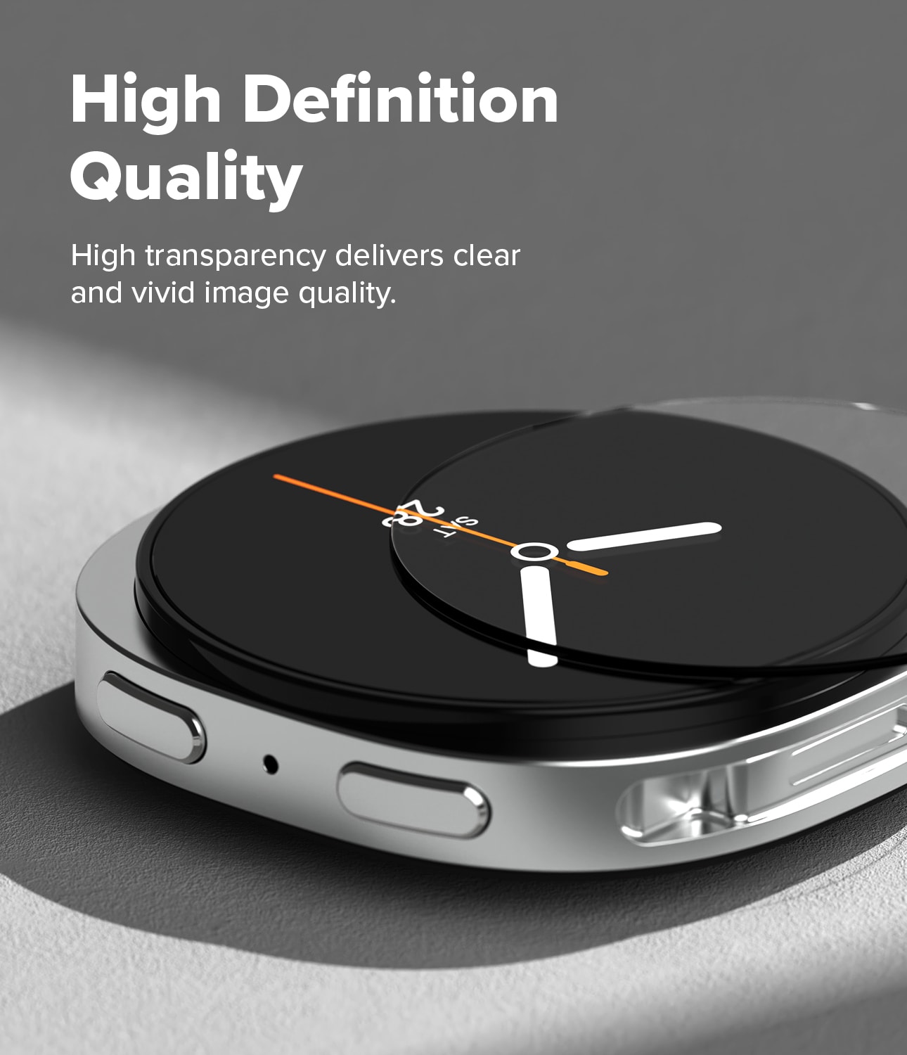 Samsung Galaxy Watch 8 Classic Skjermbeskytter i glass med monteringsramme (2-pack)