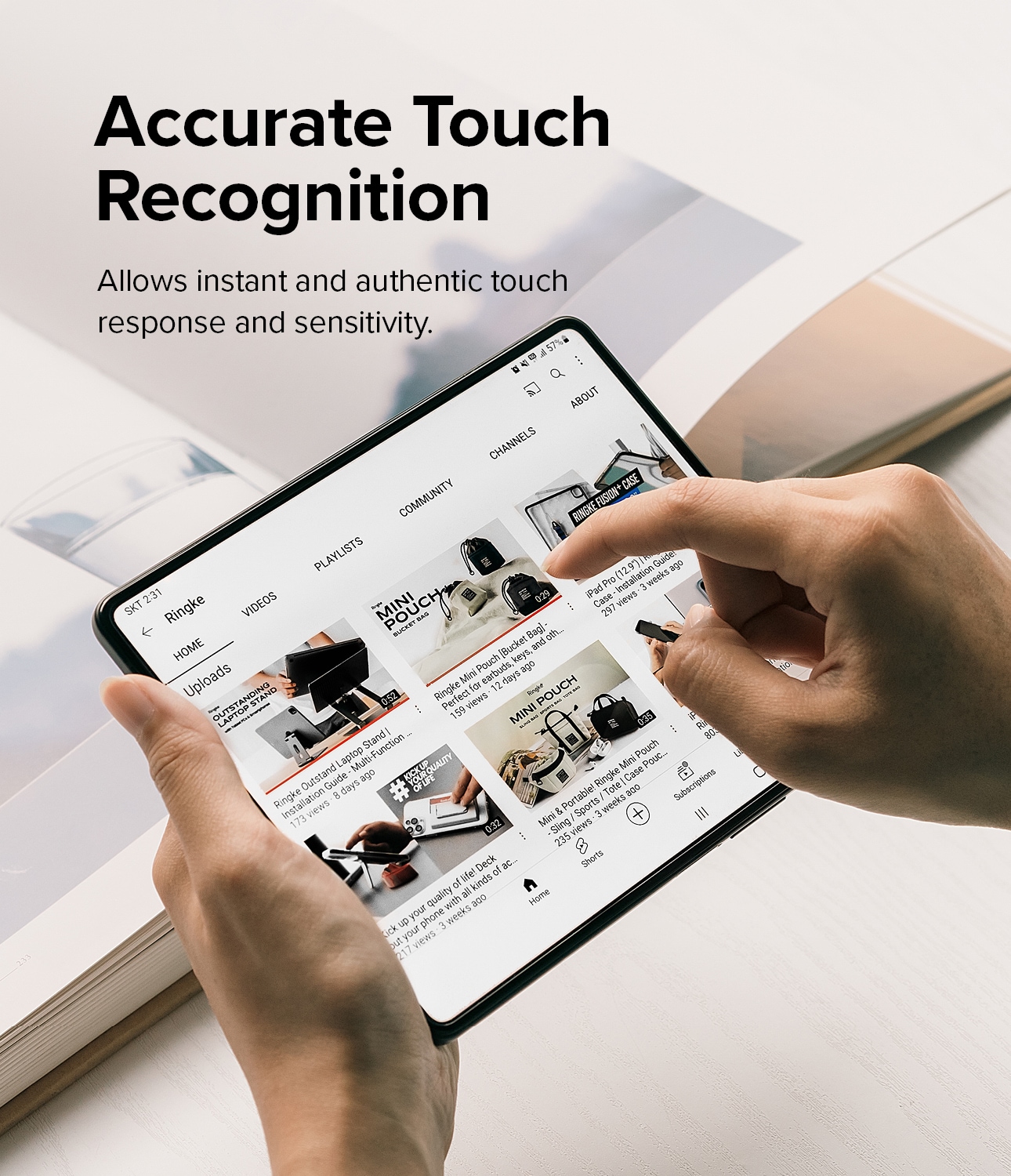 Samsung Galaxy Z Fold 4 Skjermbeskytter beskyttelsesfilm - Dual Easy