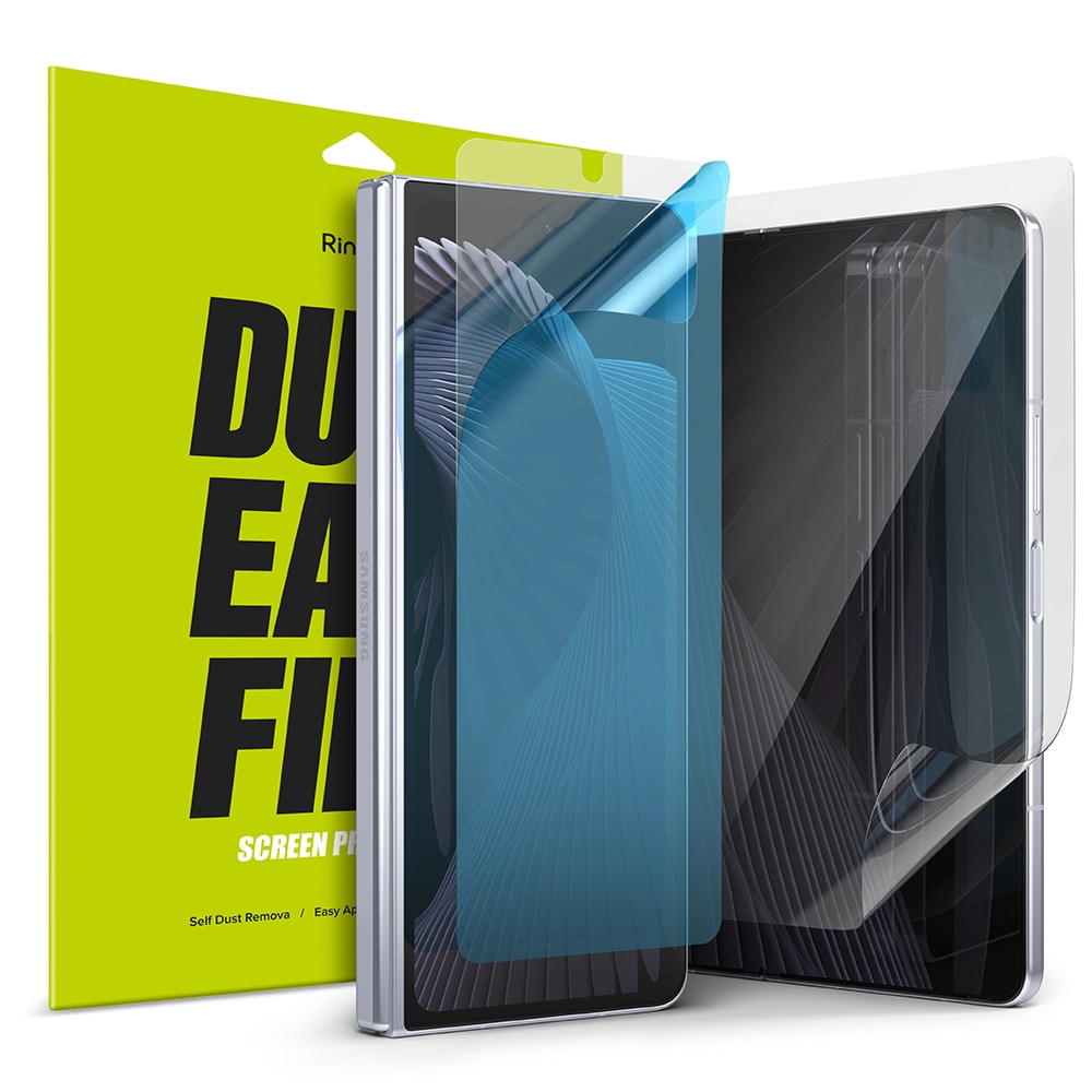 Samsung Galaxy Z Fold 5 Skjermbeskytter beskyttelsesfilm - Dual Easy