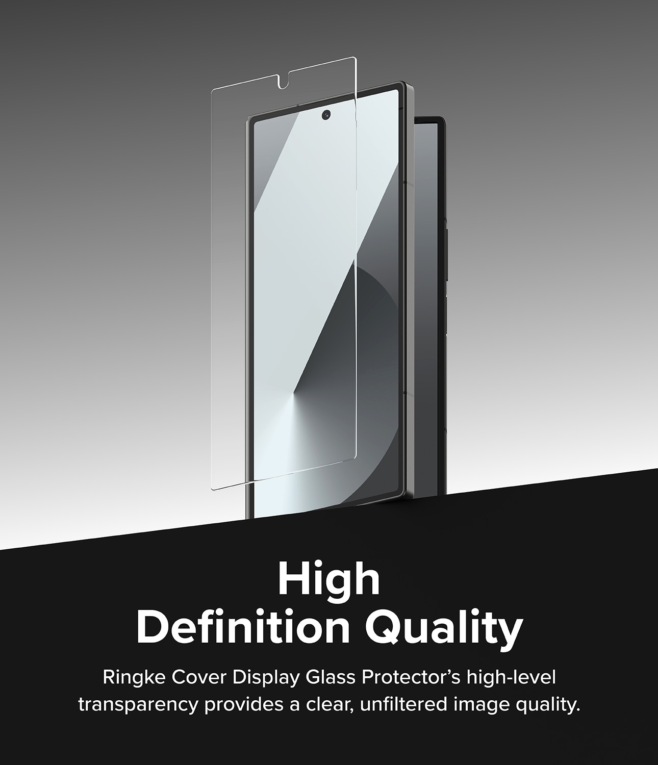Samsung Galaxy Z Fold 6 Ytterskjermbeskytter i glass (2-pack)