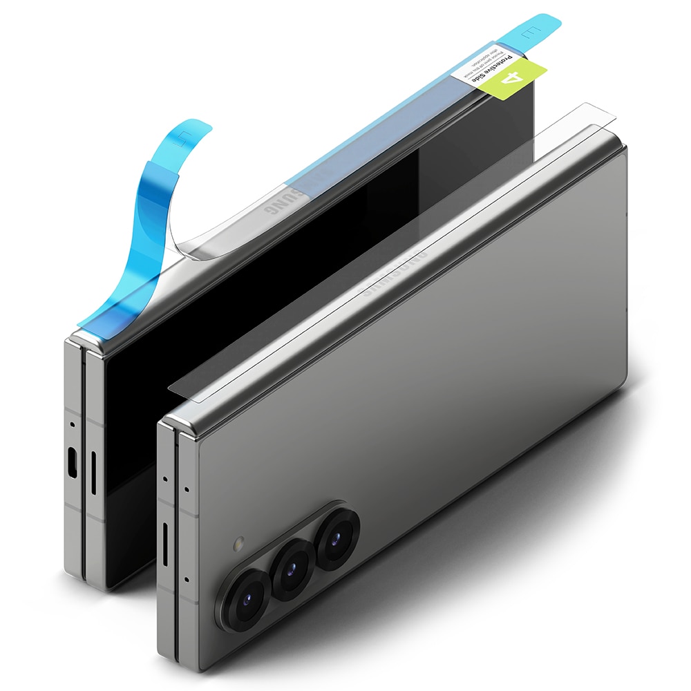 Samsung Galaxy Z Fold 4 Hinge beskyttelsesfilm – Dual Easy (2-pack)