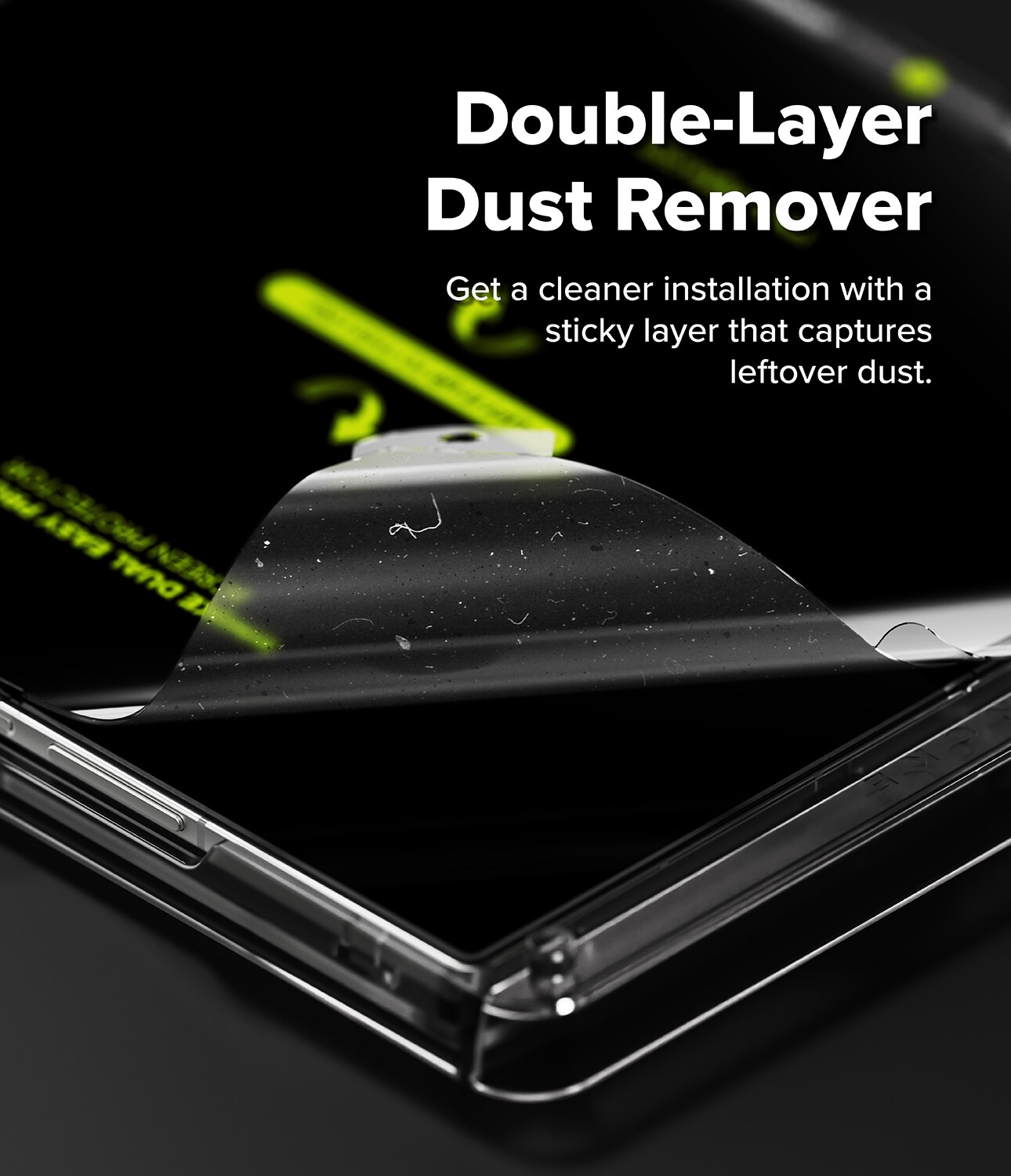 Samsung Galaxy Z Fold 7 Skjermbeskytter beskyttelsesfilm med monteringsramme - Dual Easy (2-pack)