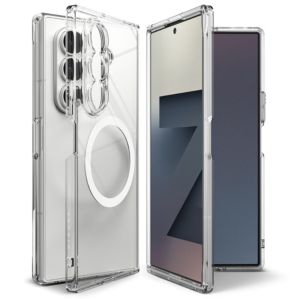 Samsung Galaxy Z Fold 7 Fusion MagSafe Deksel, gjennomsiktig