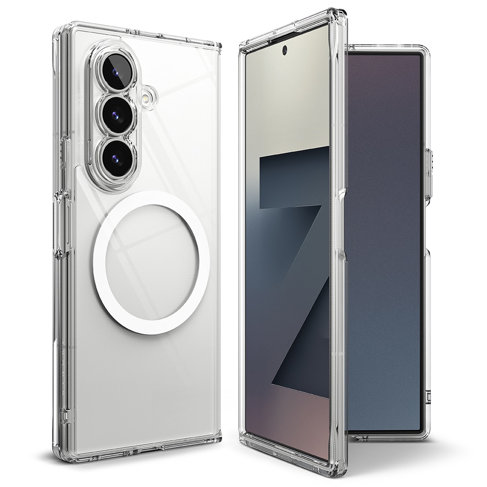 Samsung Galaxy Z Fold 7 Fusion MagSafe Deksel, gjennomsiktig