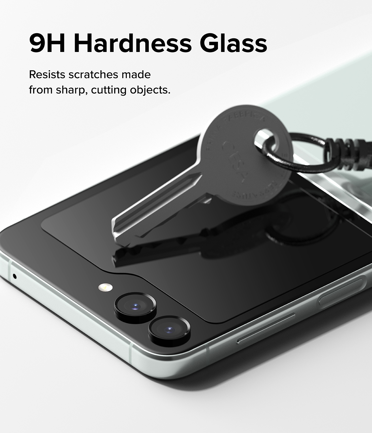 Samsung Galaxy Z Flip 5 Ytterskjermbeskytter i glass (2-pack)