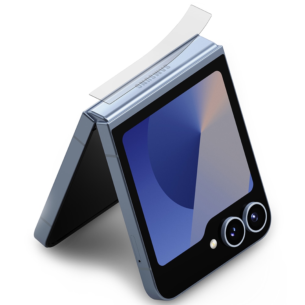 Samsung Galaxy Z Flip 4 Hinge beskyttelsesfilm – Dual Easy (2-pack)