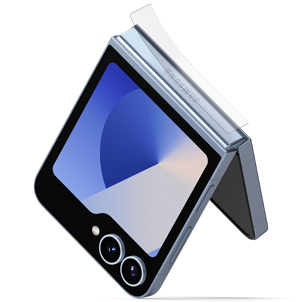 Samsung Galaxy Z Flip 4 Hinge beskyttelsesfilm – Dual Easy (2-pack)