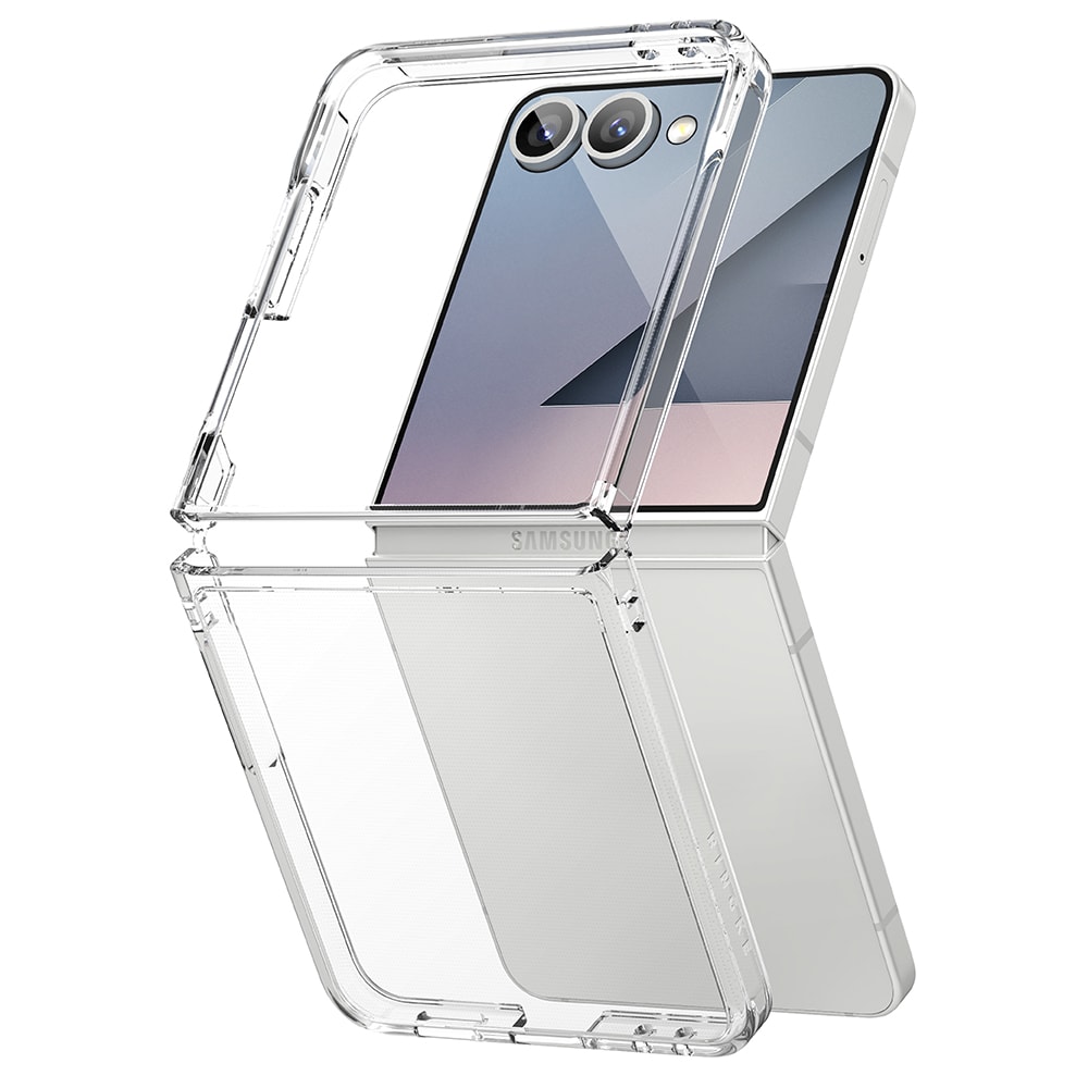 Samsung Galaxy Z Flip 7 Fusion deksel, gjennomsiktig