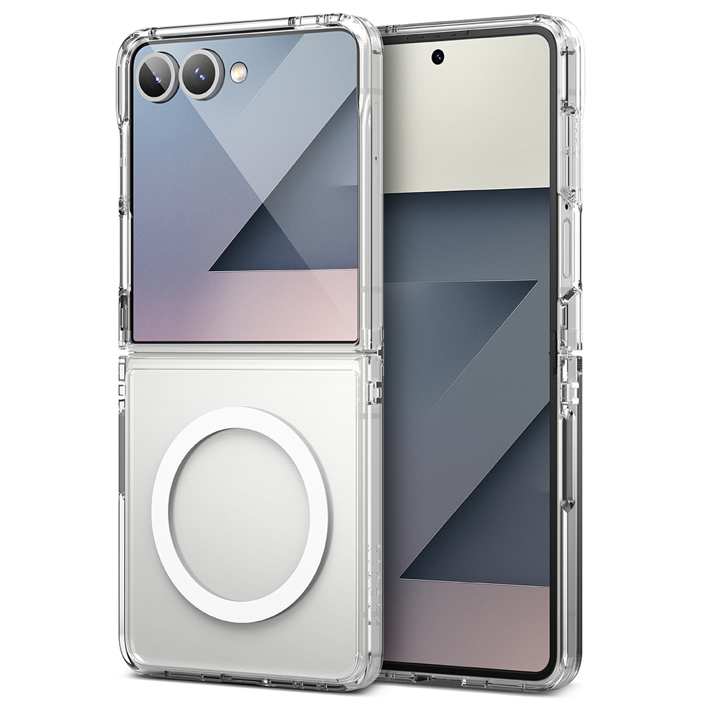 Samsung Galaxy Z Flip 7 Fusion MagSafe Deksel, gjennomsiktig