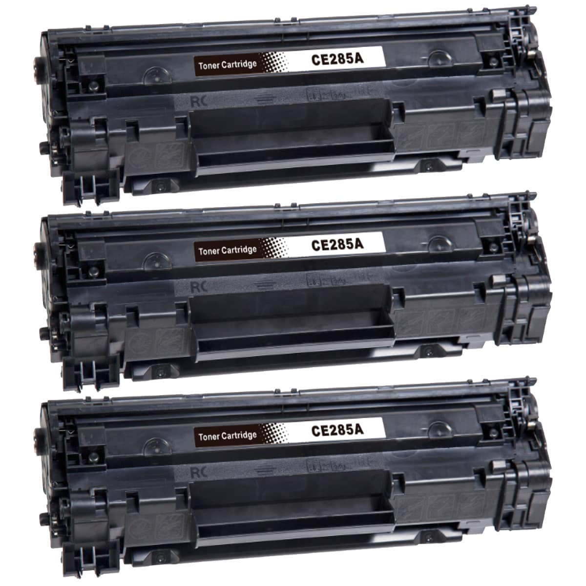 3-pack Kompatibel svart toner - erstatter HP 36A / CB436A - 2000 sider