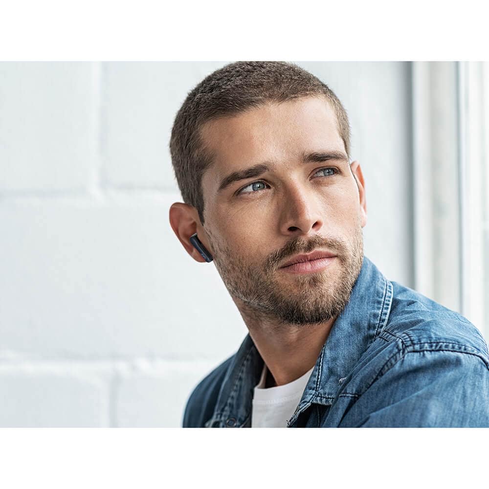 In-ear hodetelefoner TWS, Svart