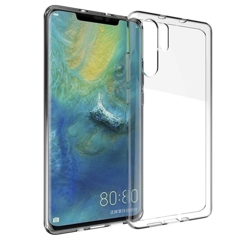 Huawei P30 Pro Tynt TPU-deksel, Gjennomsiktig