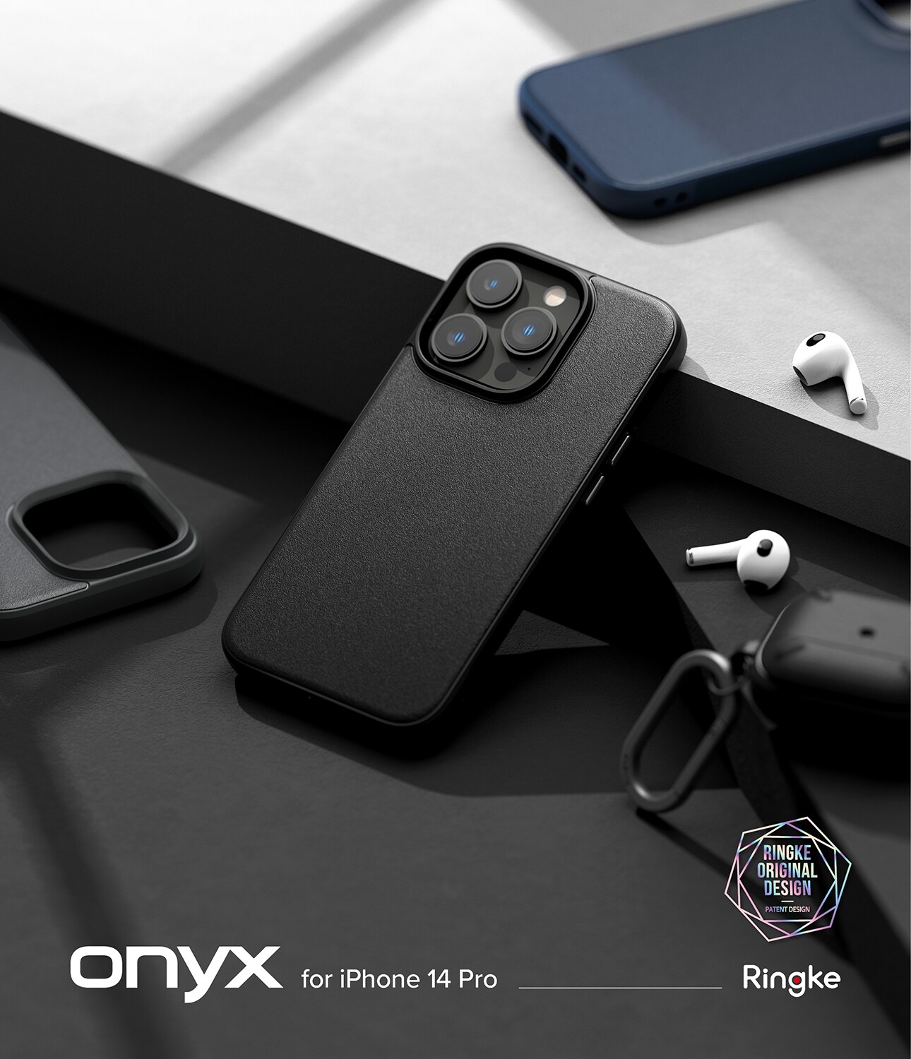 iPhone 14 Pro Onyx deksel, Black