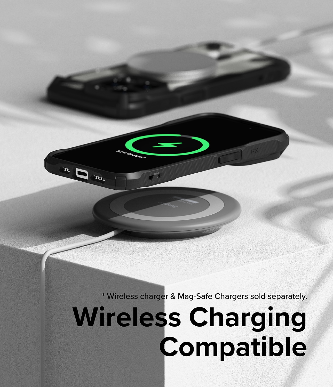 iPhone 15 Pro Fusion X MagSafe Deksel, Svart