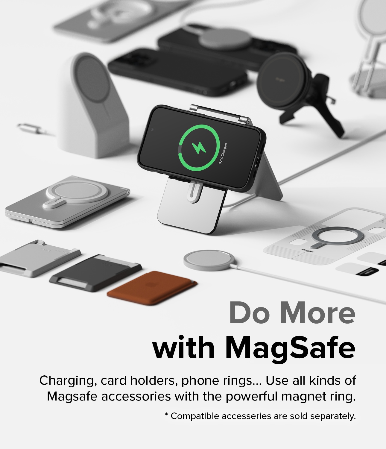 iPhone 15 Pro Max Onyx MagSafe Deksel, Black