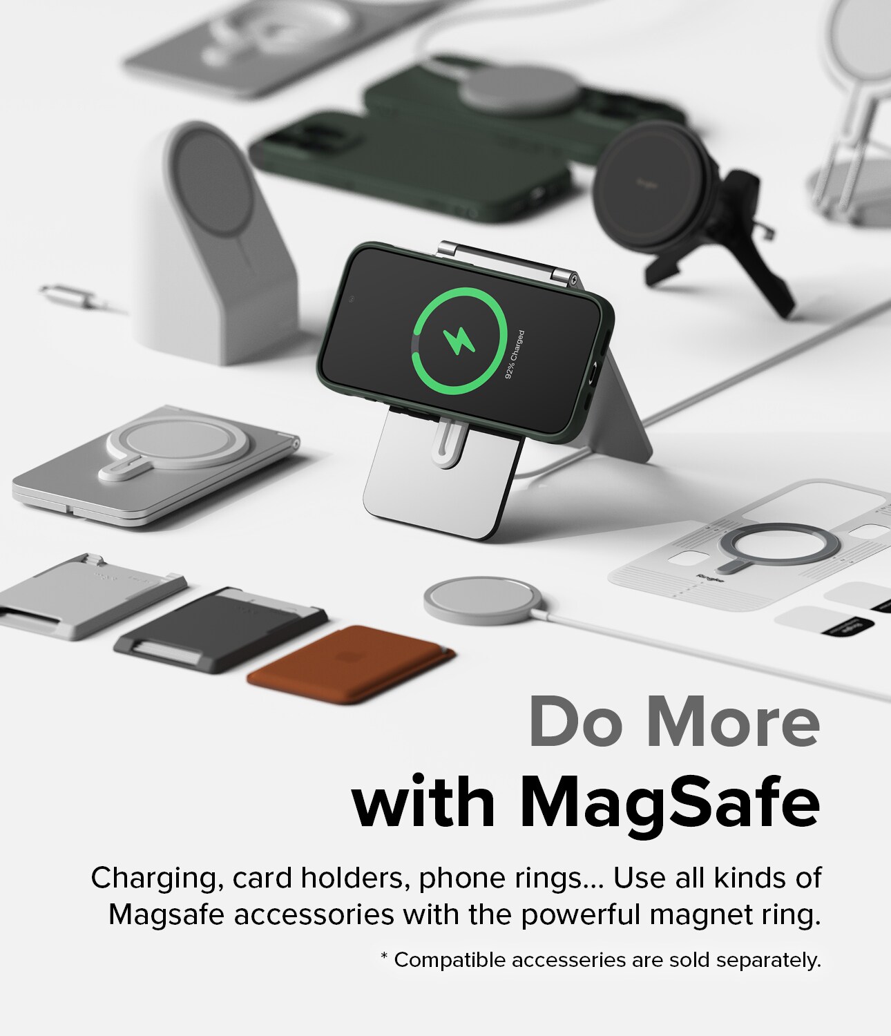 iPhone 15 Pro Max Onyx MagSafe Deksel, Dark Green