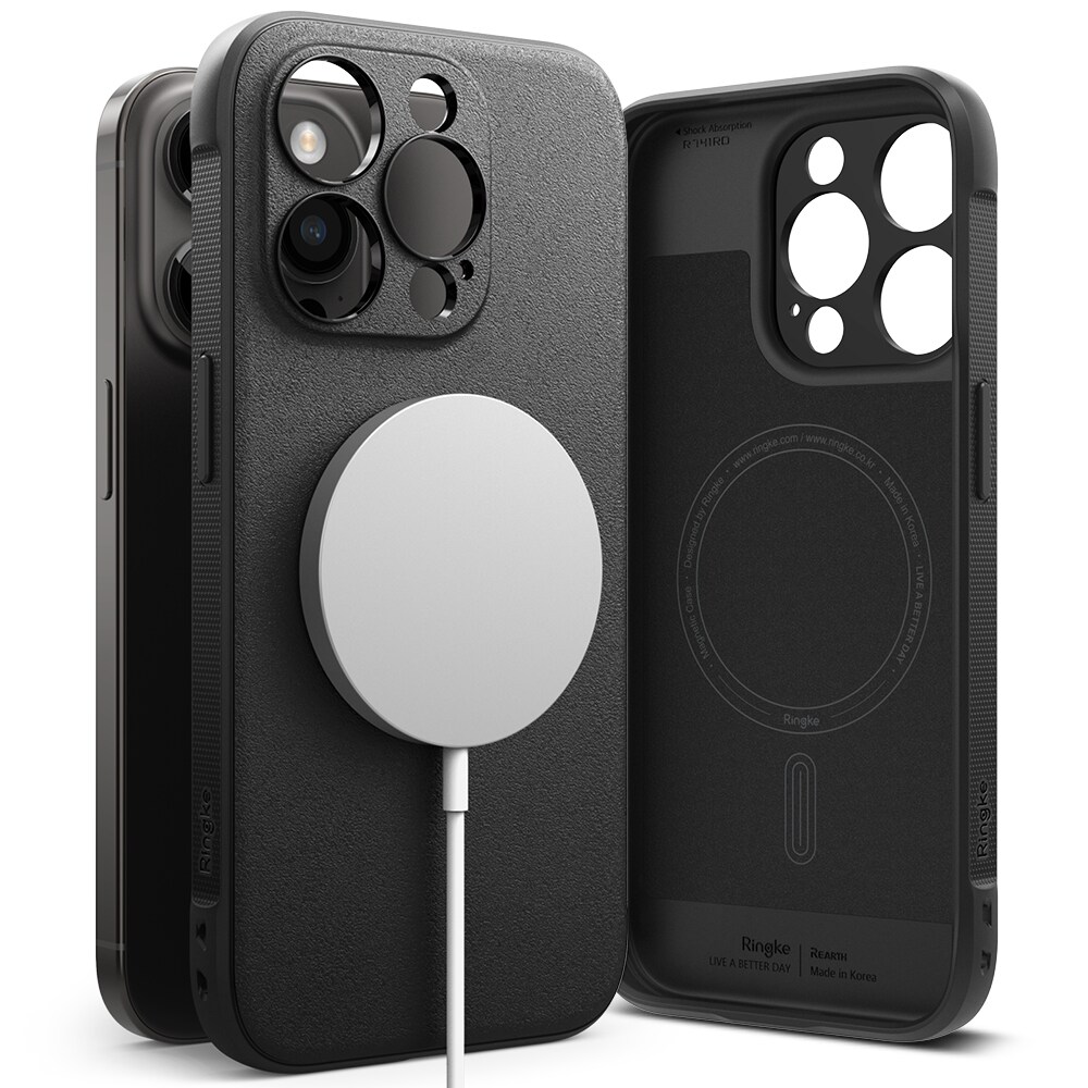iPhone 15 Pro Max Onyx MagSafe Deksel, Black