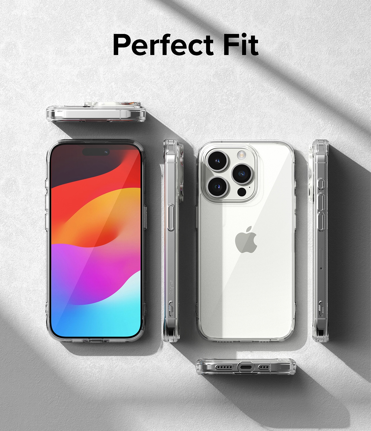 iPhone 15 Pro Max Fusion deksel, Gjennomsiktig
