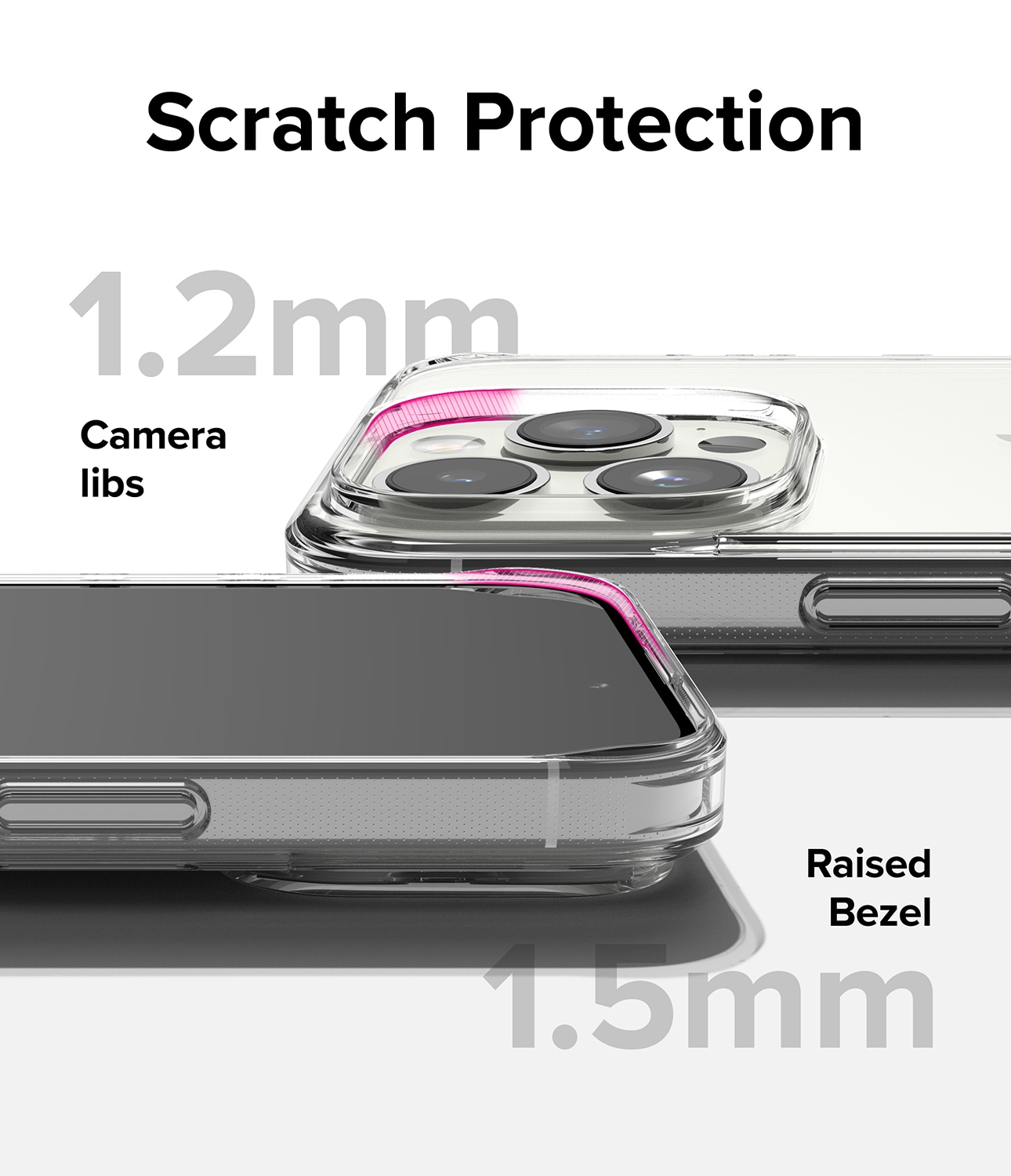 iPhone 15 Pro Max Fusion deksel, Gjennomsiktig