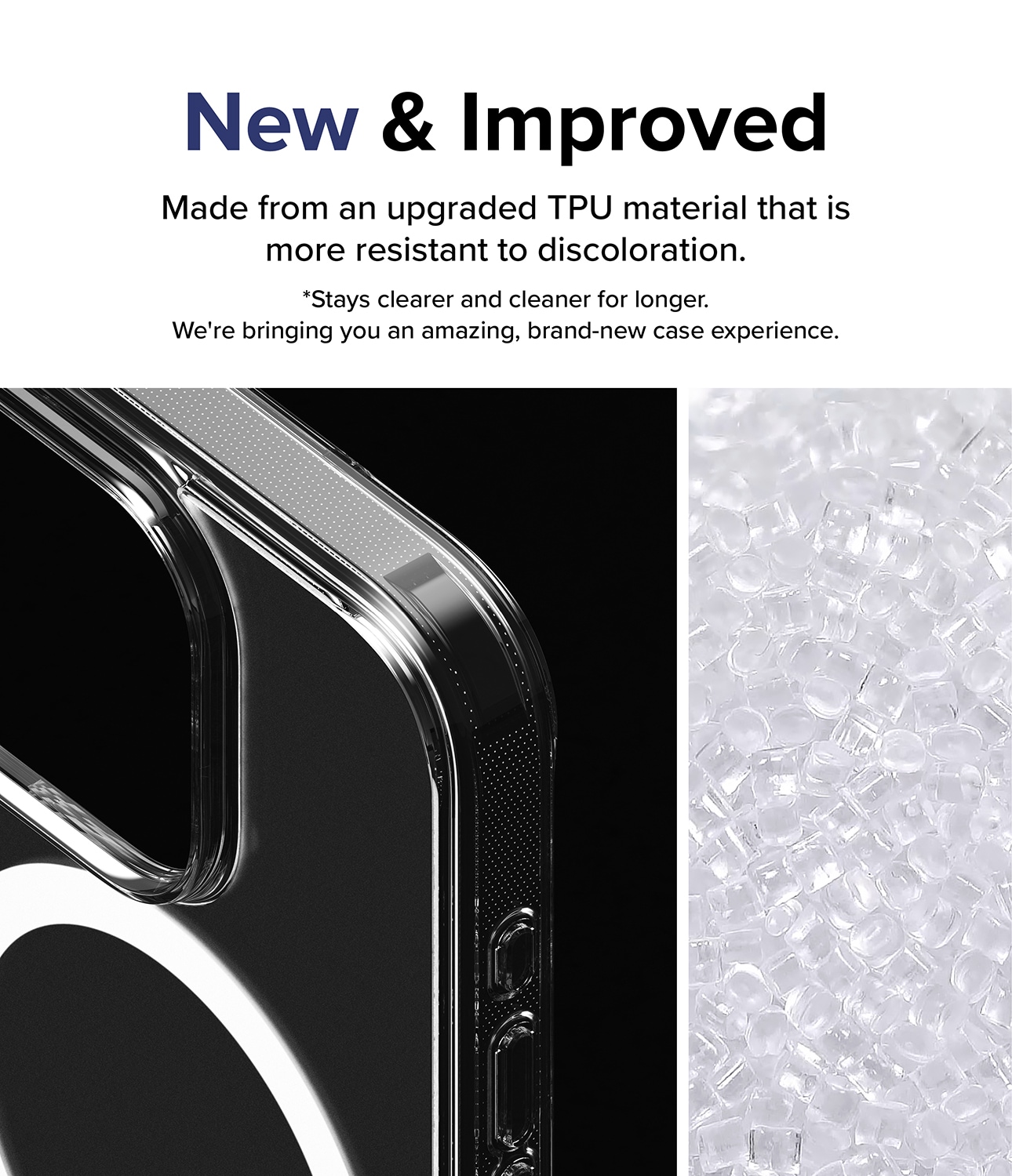 iPhone 15 Pro Fusion MagSafe Deksel, Matt gjennomsiktig