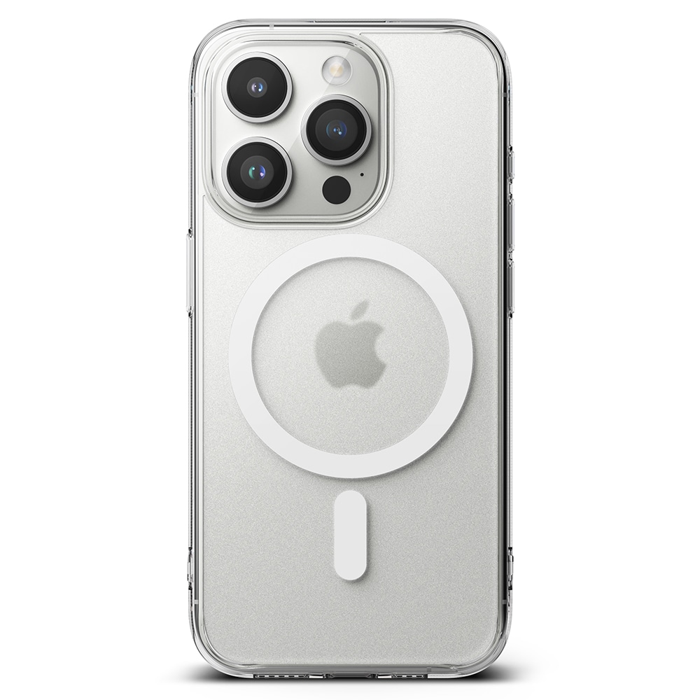 iPhone 15 Pro Fusion MagSafe Deksel, Matt gjennomsiktig