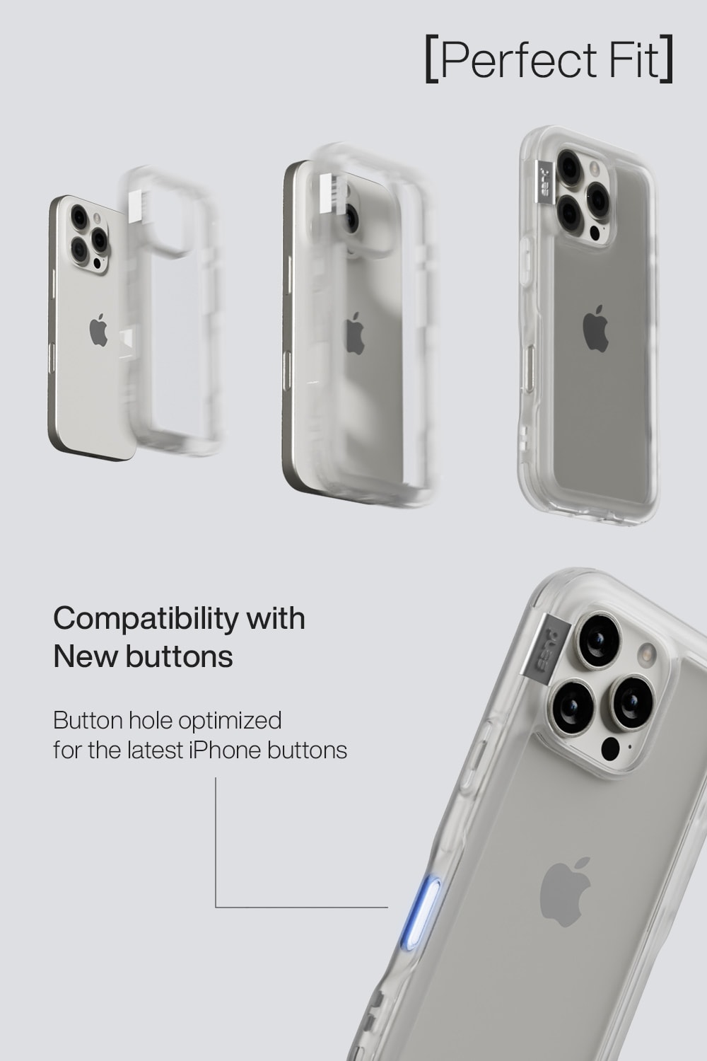 iPhone 16 Pro Max Arche MagSafe Deksel med stativ Matte Black