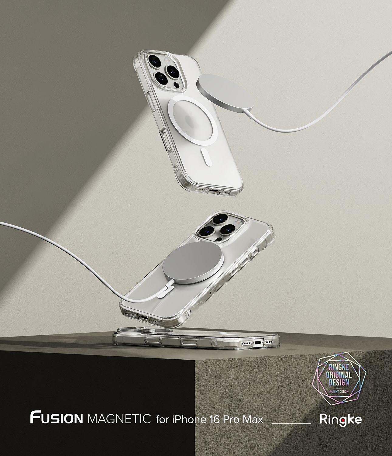 iPhone 16 Pro Max Fusion MagSafe Deksel, Gjennomsiktig