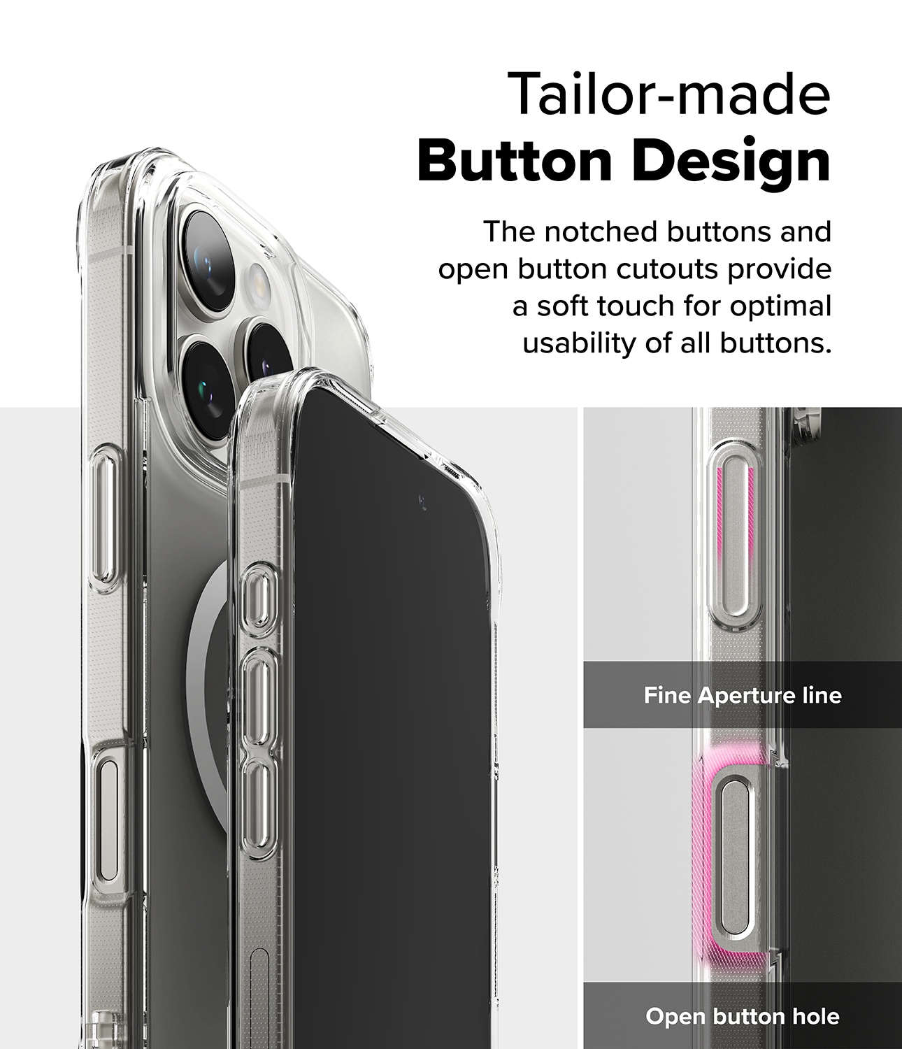 iPhone 16 Pro Max Fusion MagSafe Deksel, Gjennomsiktig