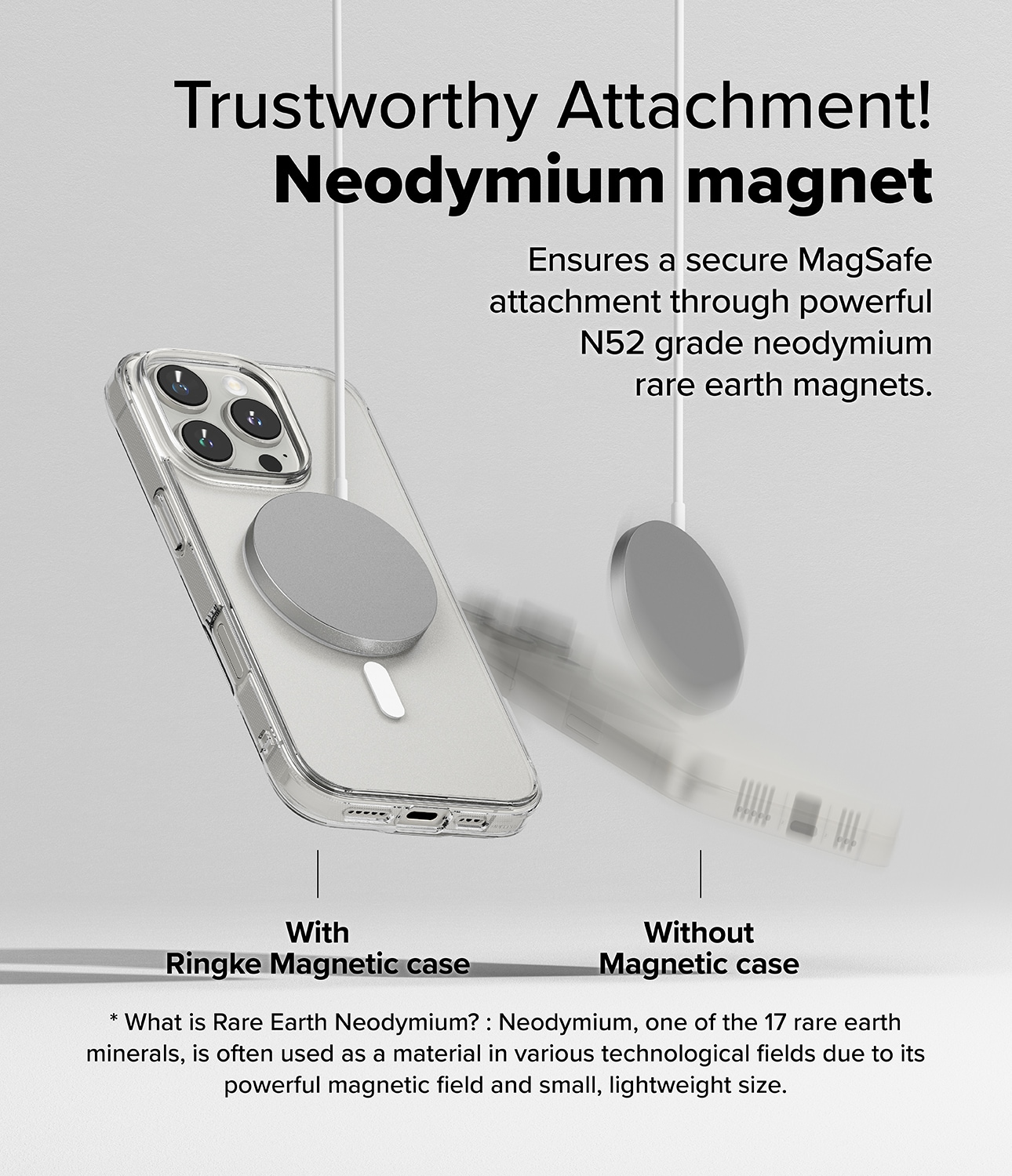 iPhone 16 Pro Max Fusion MagSafe Deksel, Gjennomsiktig