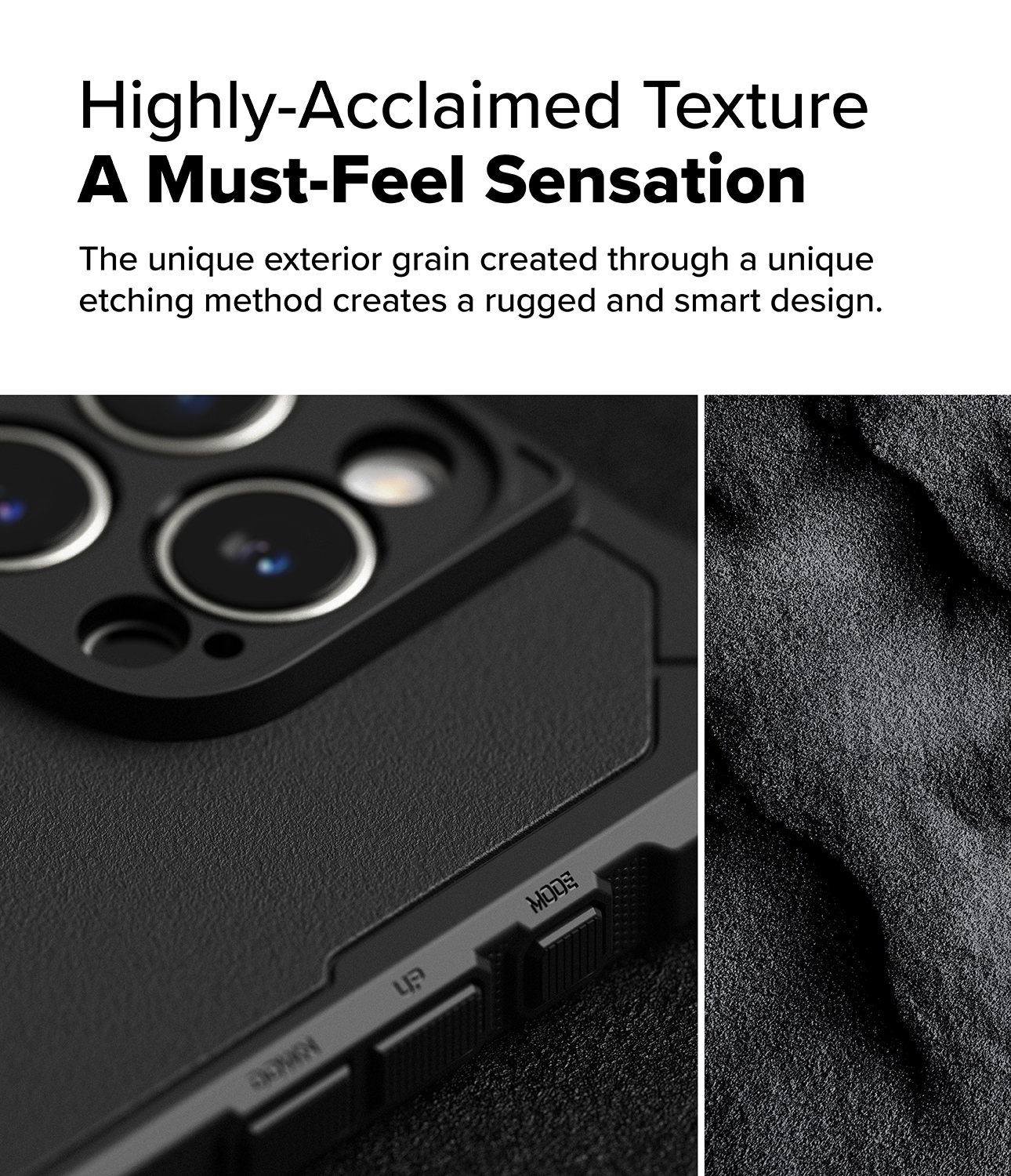 iPhone 16 Pro Max MagSafe Rugged Gear Deksel, Svart