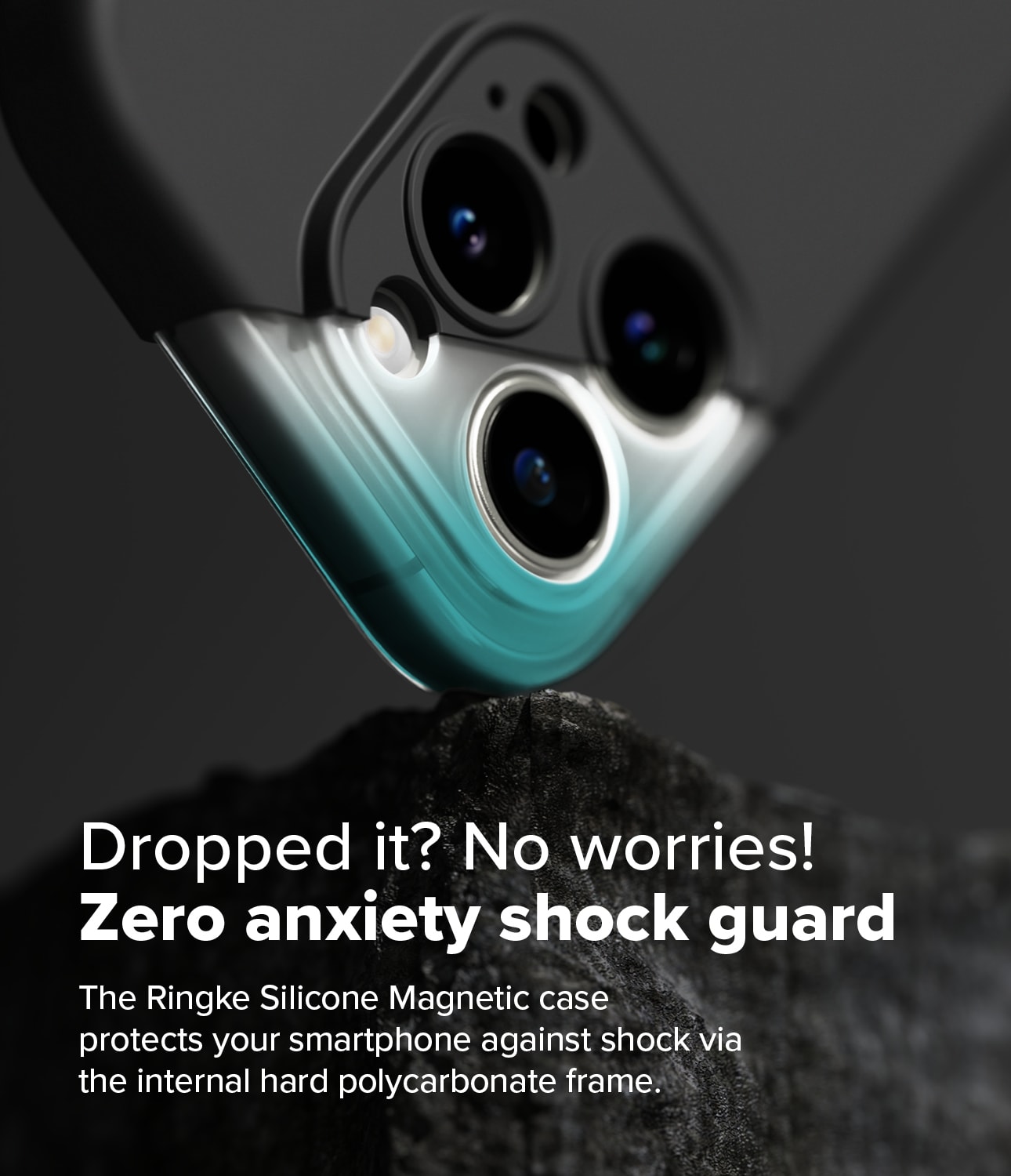 iPhone 16 Pro Max MagSafe silikondeksel, Black