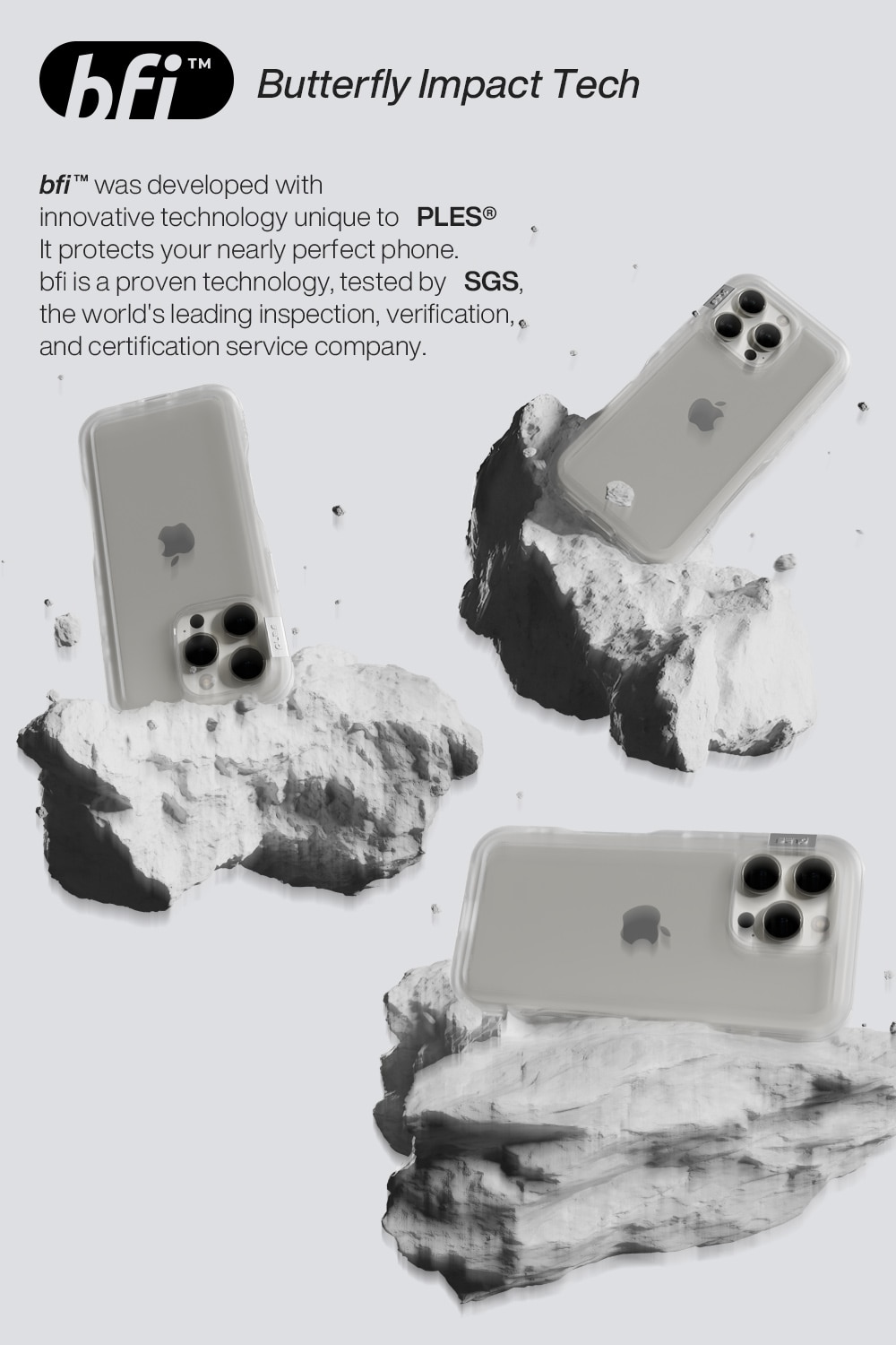 iPhone 16 Pro Arche MagSafe Deksel med stativ Matte Black