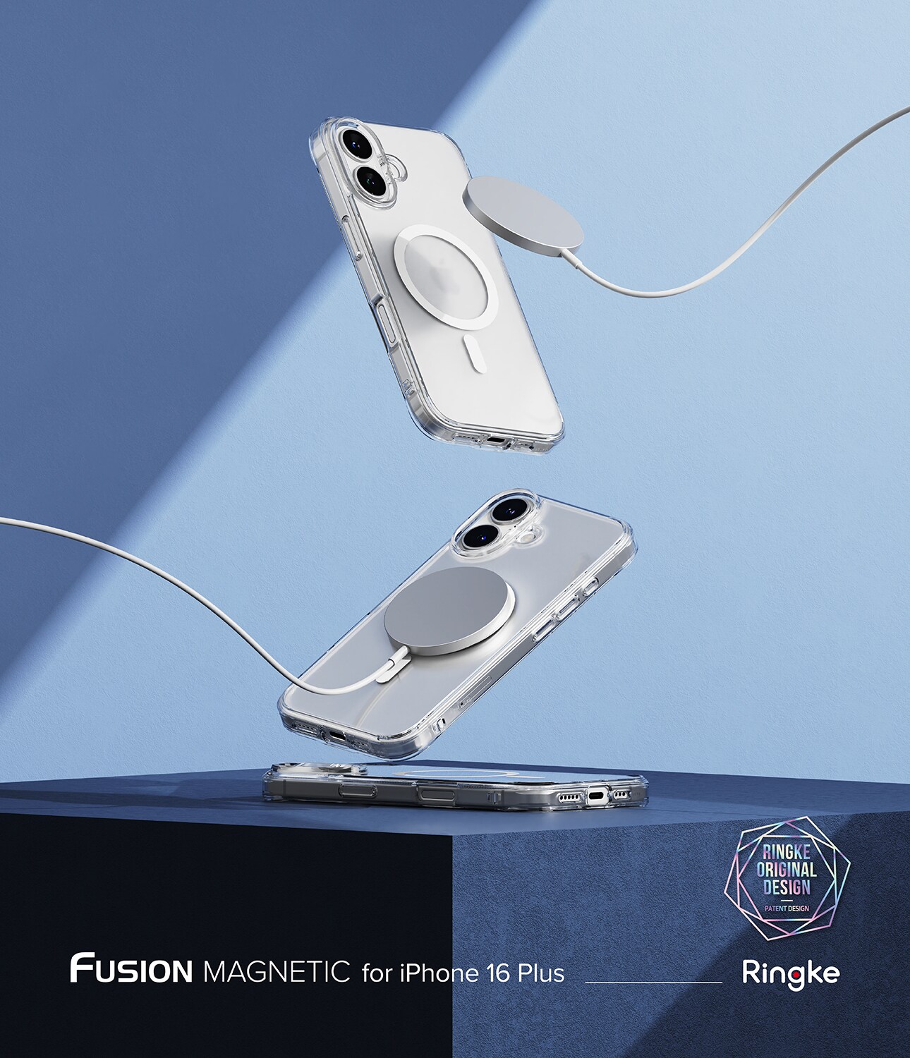iPhone 16 Plus Fusion MagSafe Deksel, Gjennomsiktig