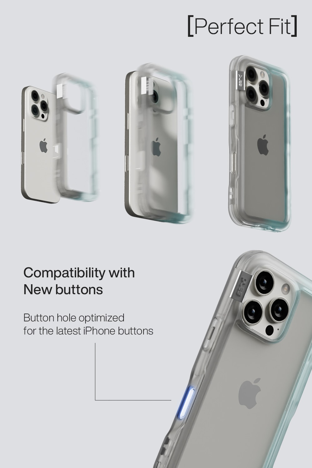 iPhone 16 Arche MagSafe Deksel med stativ Blue/Future Dusk