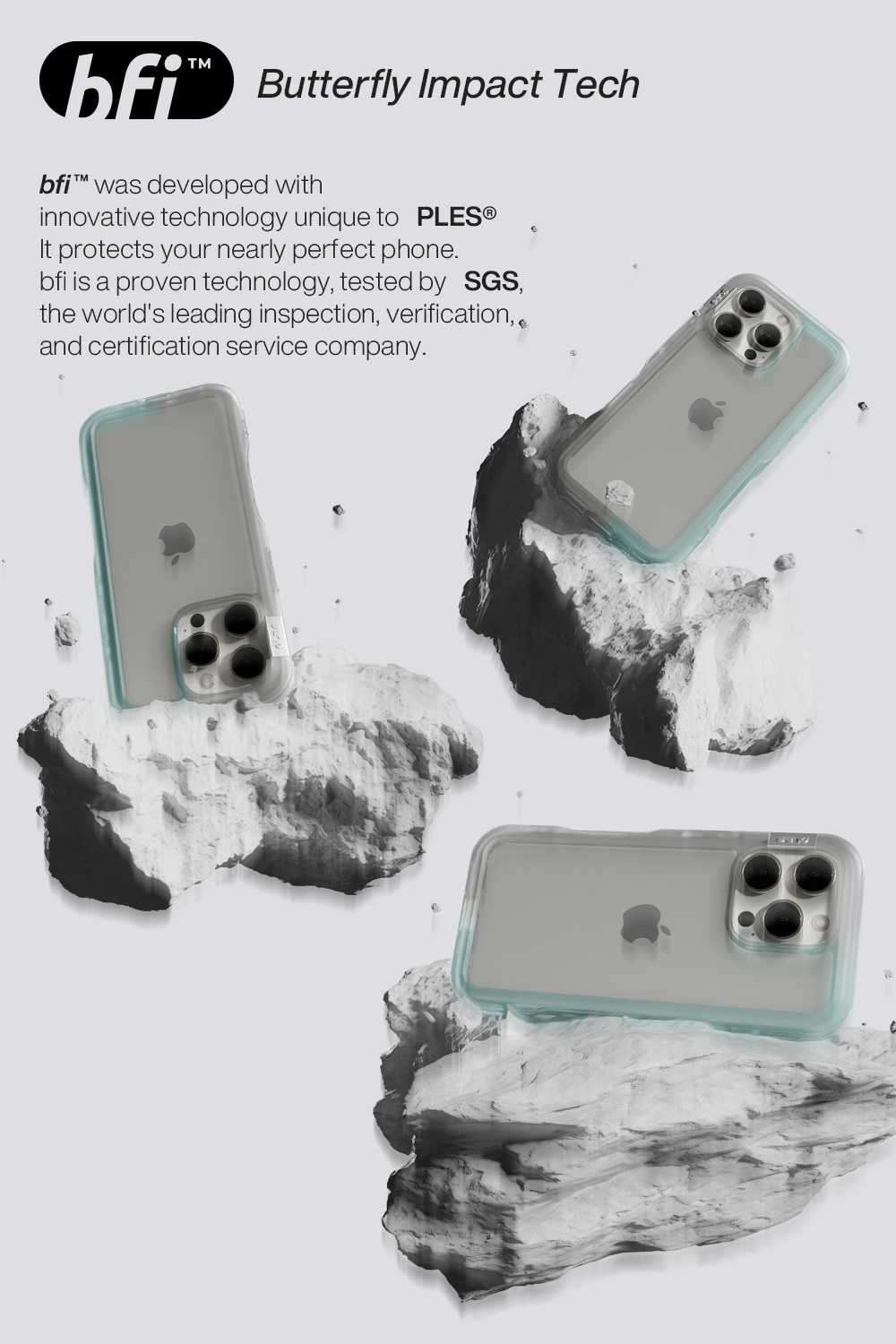 iPhone 16 Arche MagSafe Deksel med stativ Blue/Future Dusk